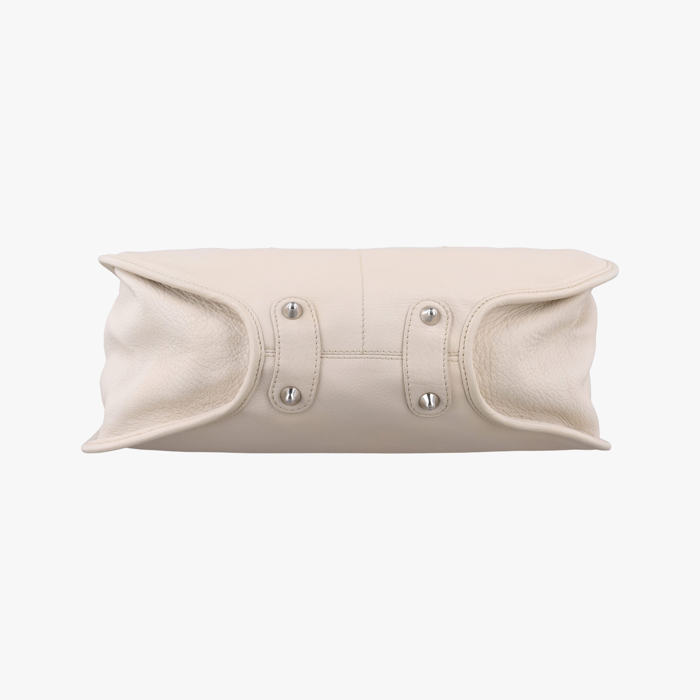Pre-owned Christian Dior 61 Hobo White leather  handbag | stylenewstar