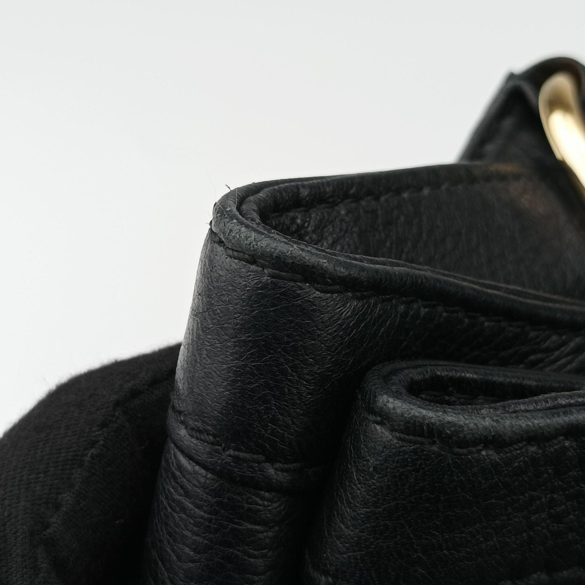 Secondhand Gucci Sienna Bit Black Leather 269942 handbag | stylenewstar
