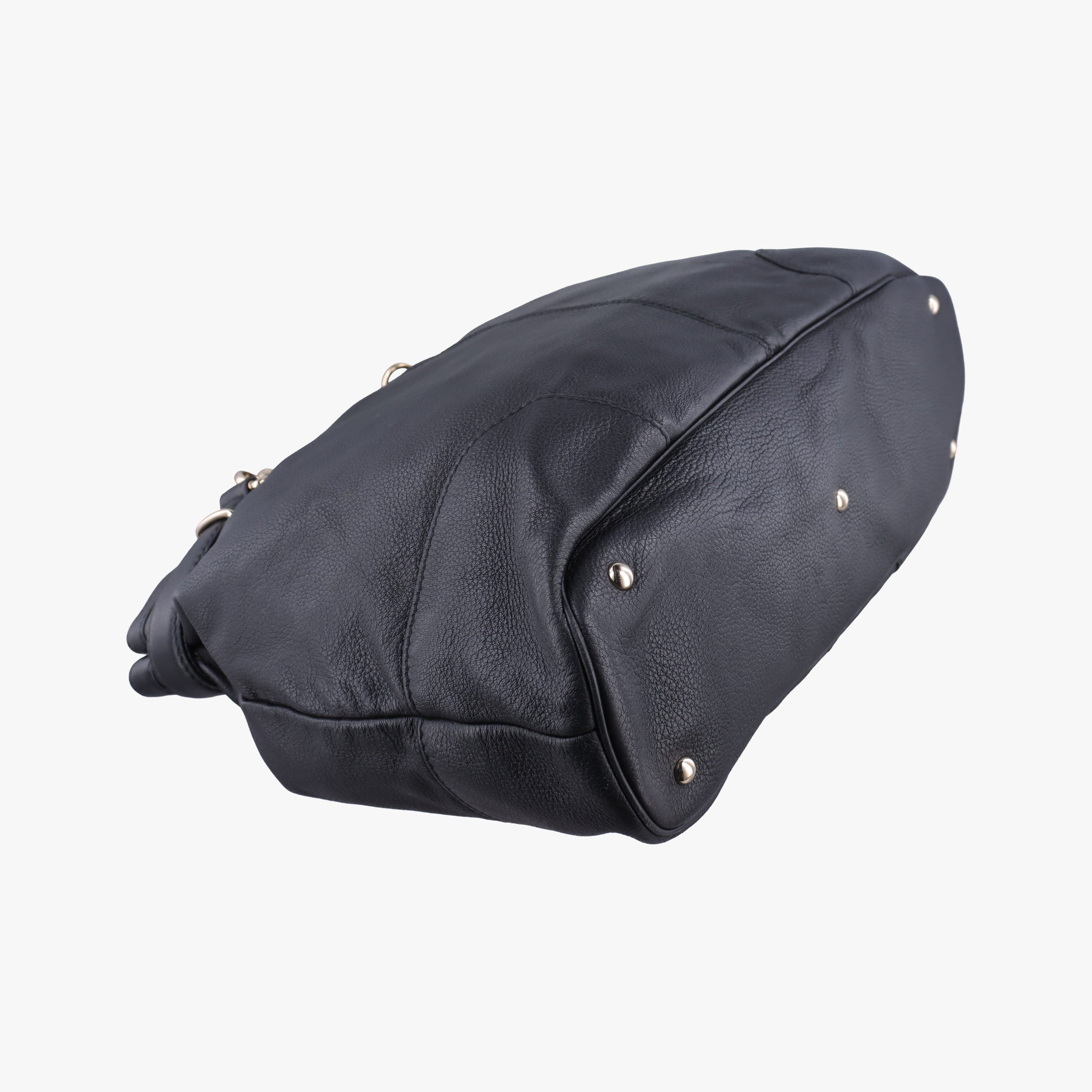 Secondhand Gucci Sienna Bit Black Leather 269942 handbag | stylenewstar