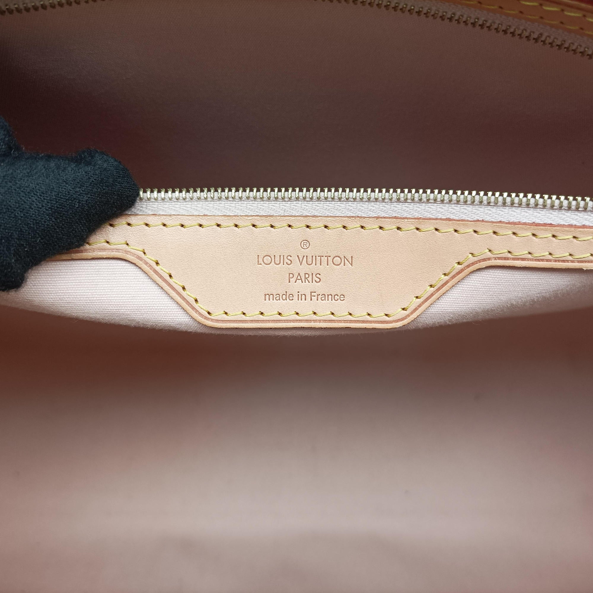 Pre-owned Louis Vuitton Brea MM Broncorail Vernis M91456 shoulderbag | stylenewstar
