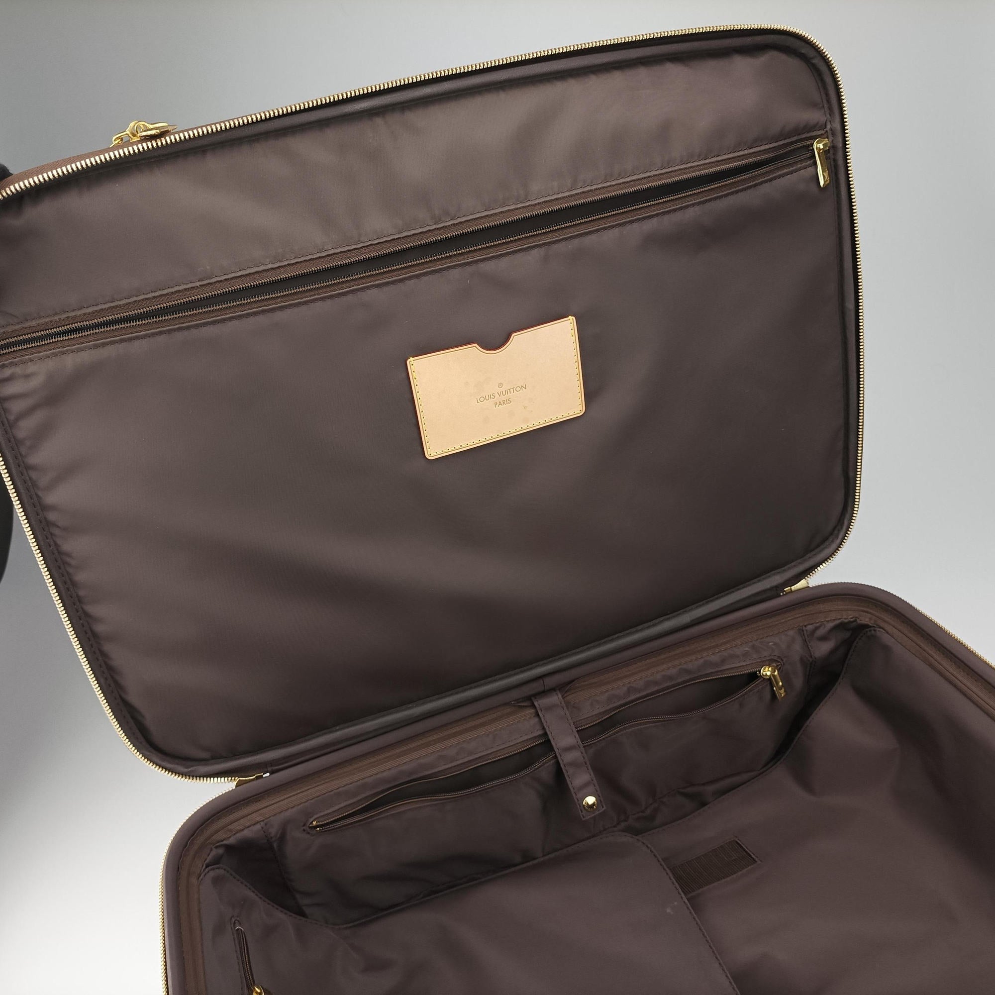 Vintage Louis Vuitton PEGASE 55 Brown Monogram Coated Canvas M23294 suitcase | stylenewstar
