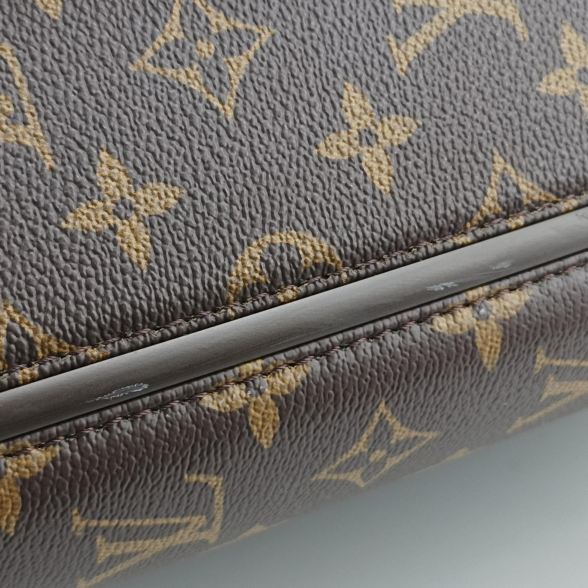 Vintage Louis Vuitton PEGASE 55 Brown Monogram Coated Canvas M23294 suitcase | stylenewstar