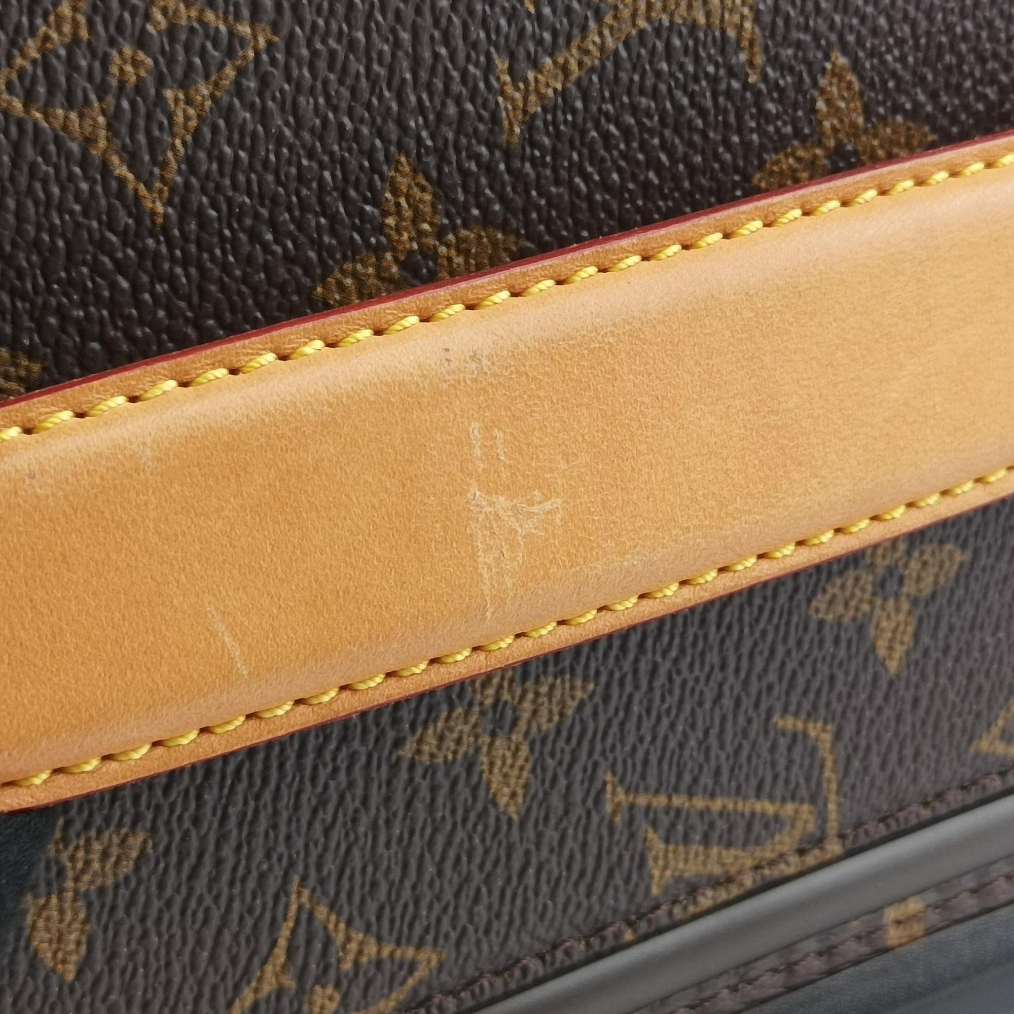 Vintage Louis Vuitton PEGASE 55 Brown Monogram Coated Canvas M23294 suitcase | stylenewstar