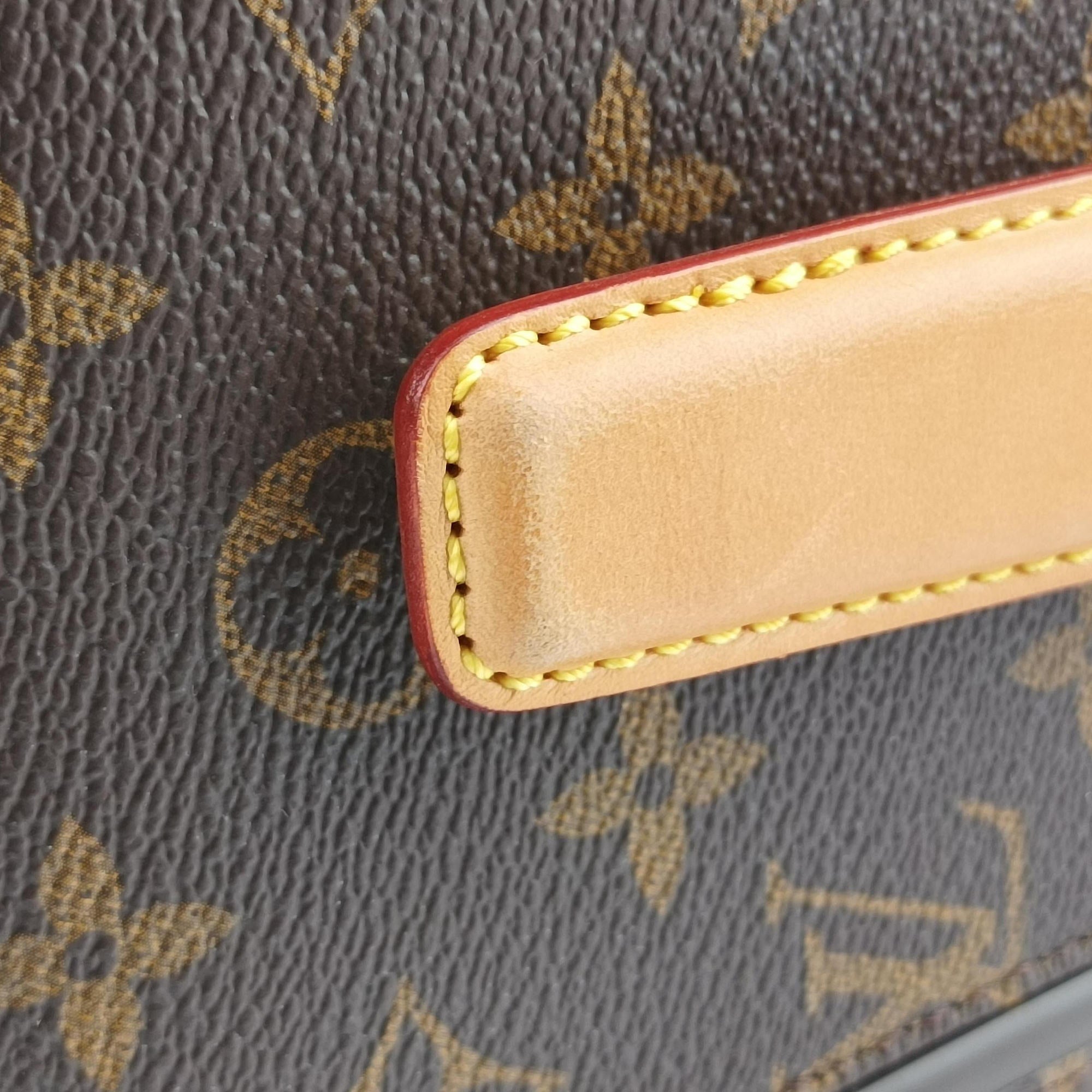 Vintage Louis Vuitton PEGASE 55 Brown Monogram Coated Canvas M23294 suitcase | stylenewstar