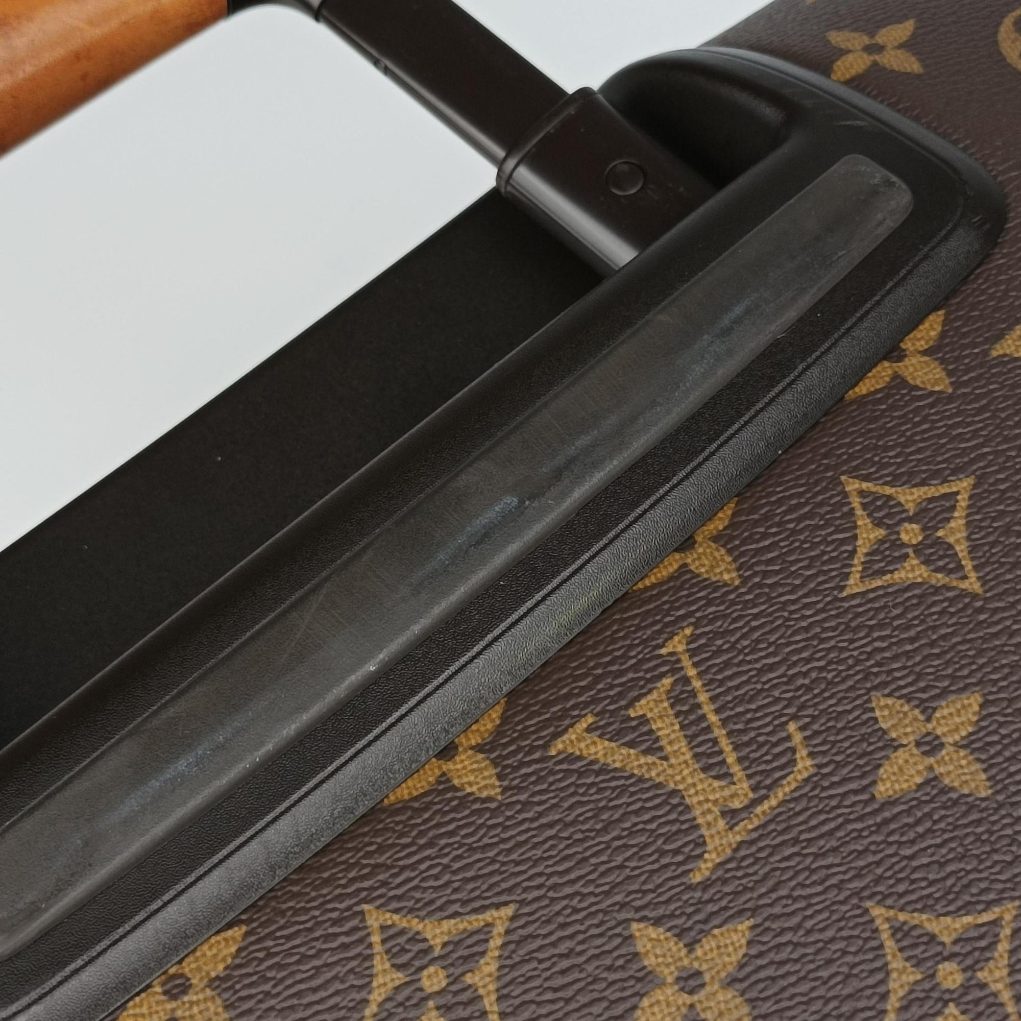 Vintage Louis Vuitton PEGASE 55 Brown Monogram Coated Canvas M23294 suitcase | stylenewstar