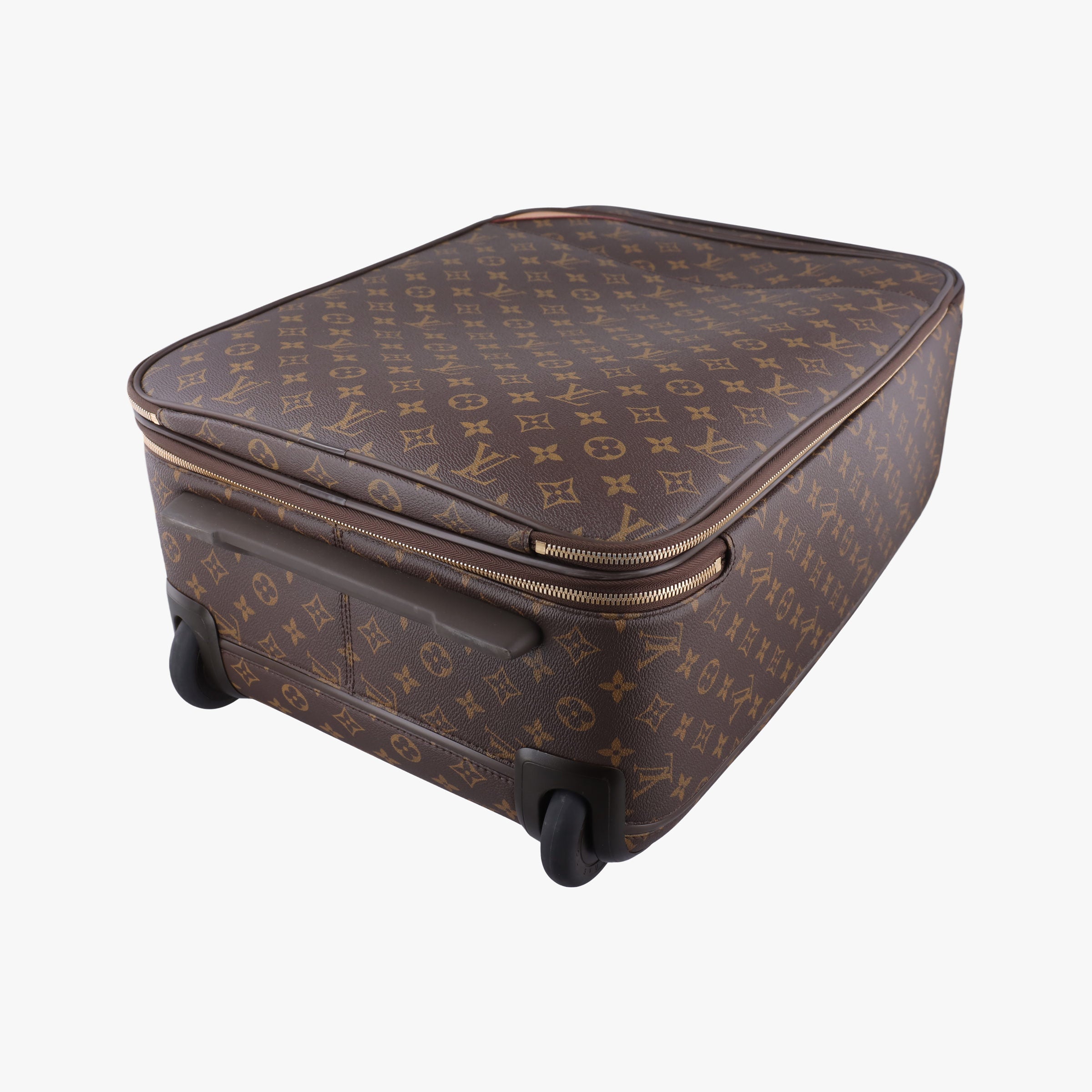 Vintage Louis Vuitton PEGASE 55 Brown Monogram Coated Canvas M23294 suitcase | stylenewstar