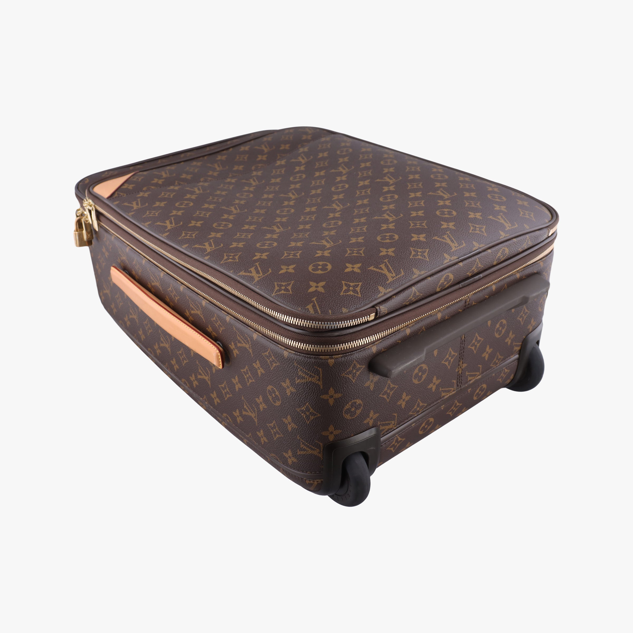 Vintage Louis Vuitton PEGASE 55 Brown Monogram Coated Canvas M23294 suitcase | stylenewstar