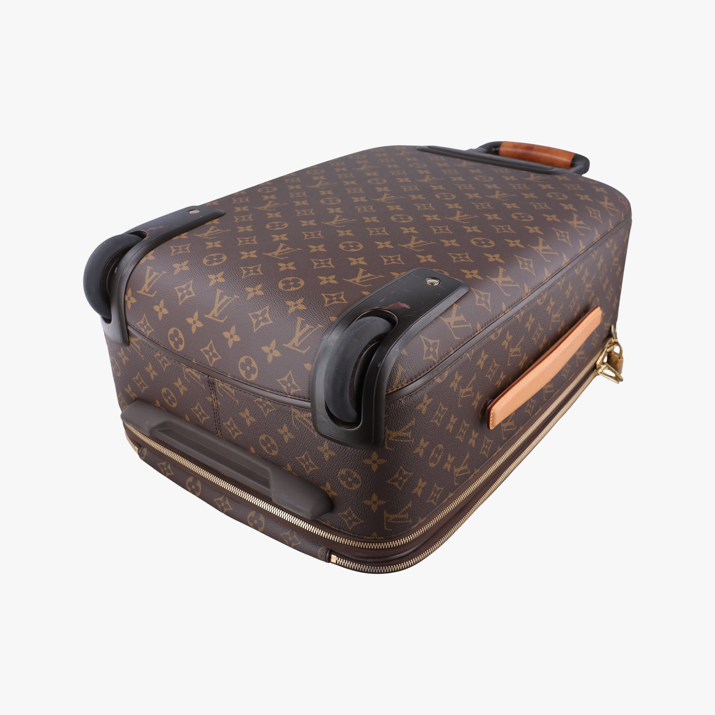 Vintage Louis Vuitton PEGASE 55 Brown Monogram Coated Canvas M23294 suitcase | stylenewstar