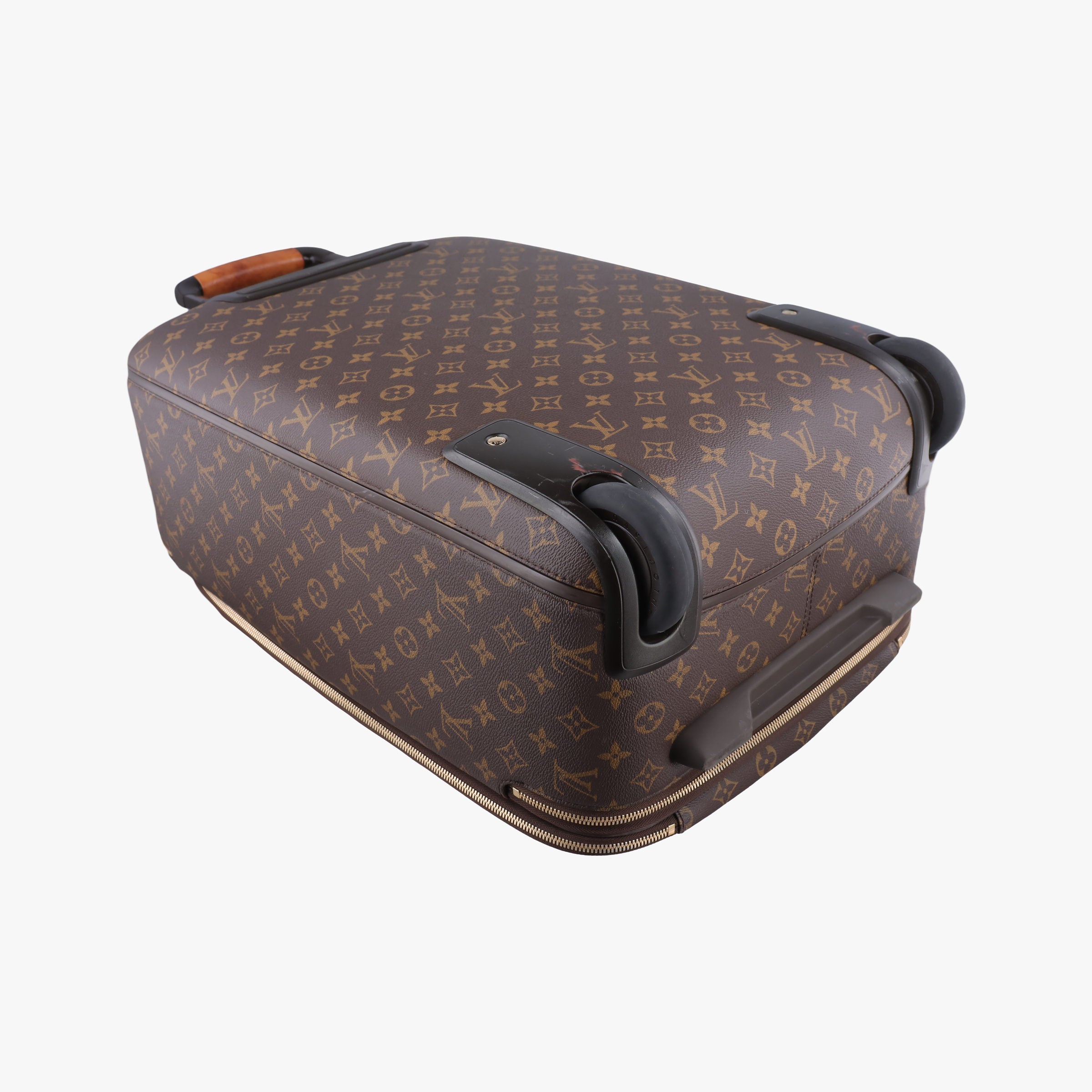 Vintage Louis Vuitton PEGASE 55 Brown Monogram Coated Canvas M23294 suitcase | stylenewstar