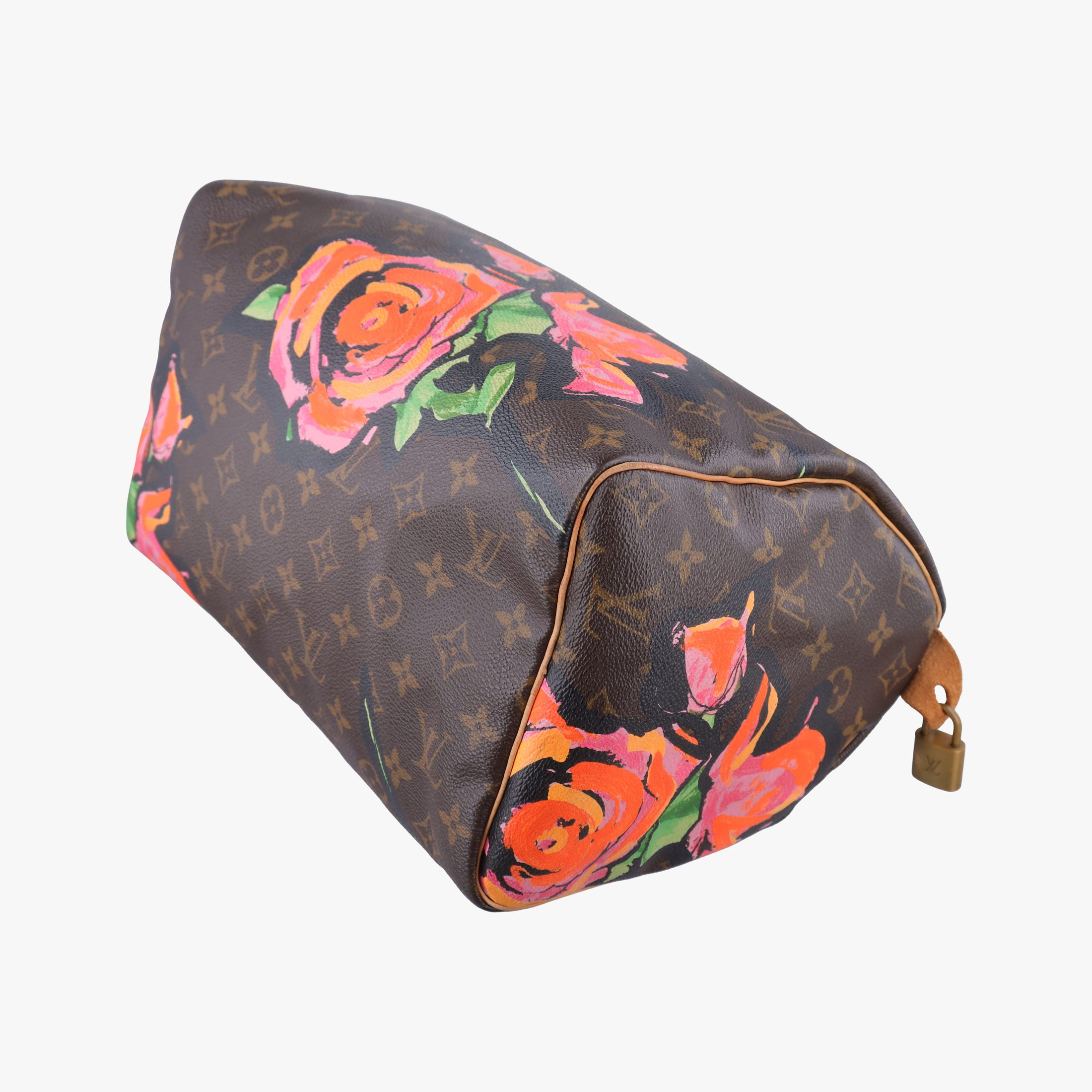 Pre-owned Louis Vuitton SPEEDY 30 brown×multi Monogram Canvas M48610 handbag | stylenewstar