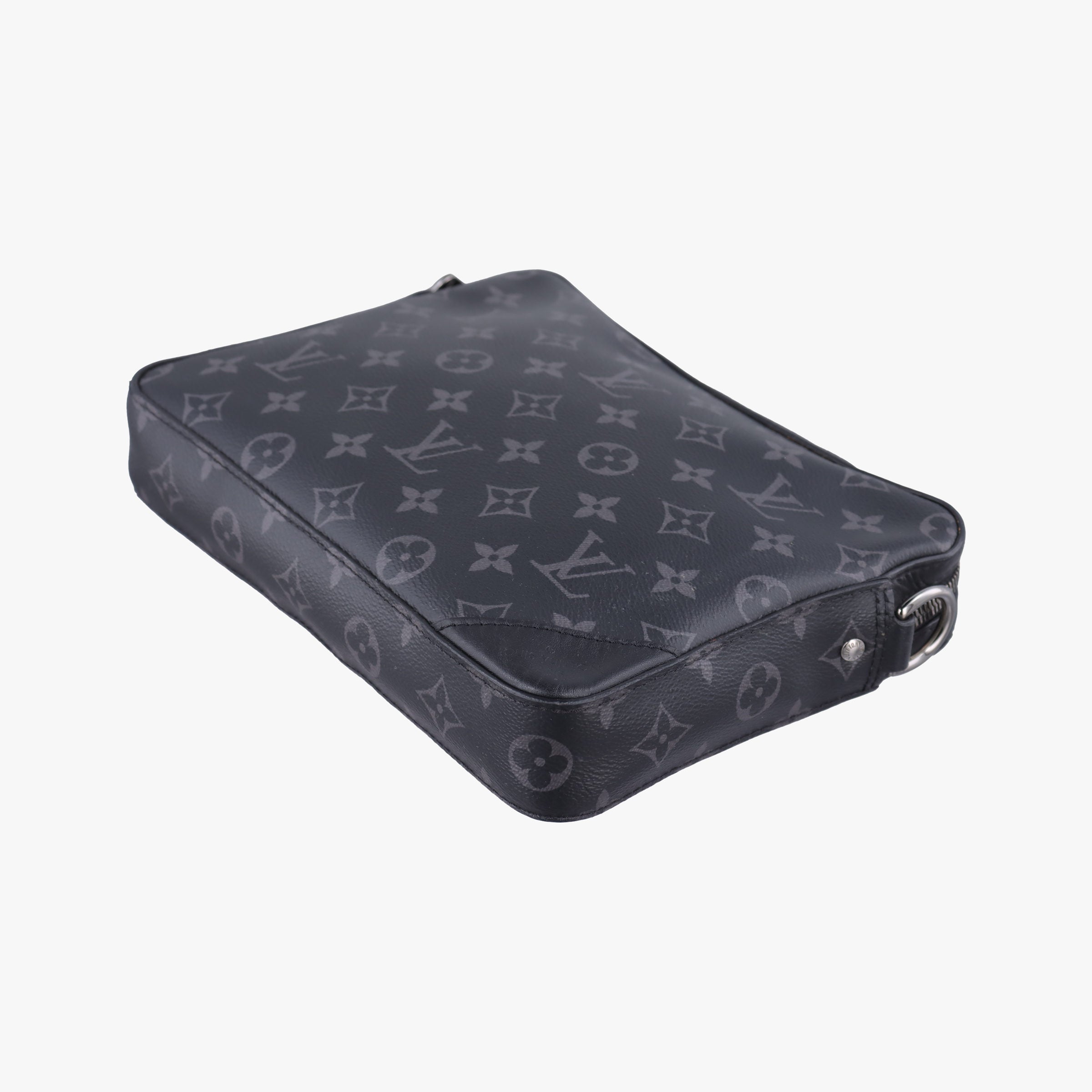 Pre-owned Louis Vuitton Trio Messenger black Monogram Eclipse Reverse M69443 shoulderbag | stylenewstar