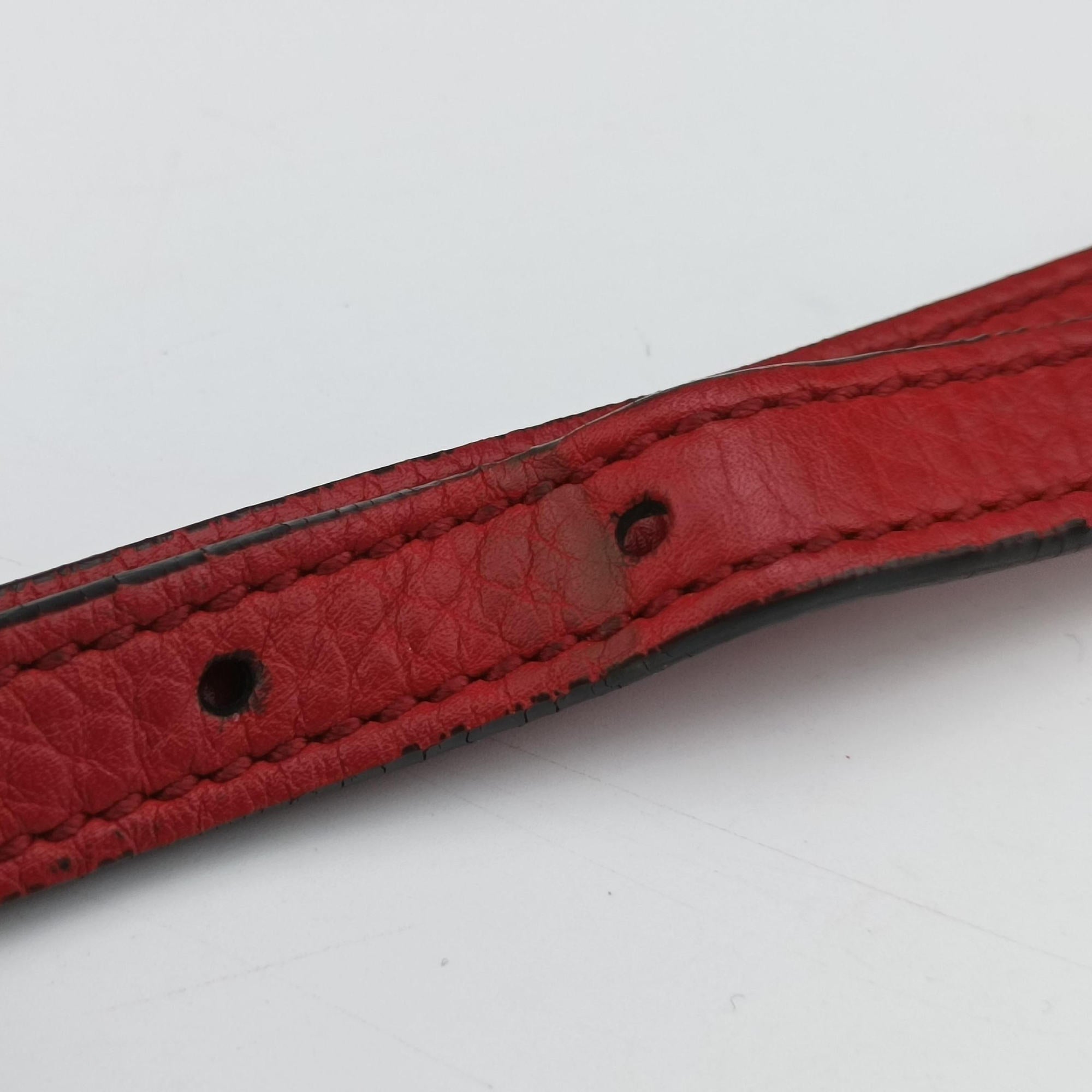 Pre-owned Gucci Soho Red Leather 369176 shoulderbag | stylenewstar
