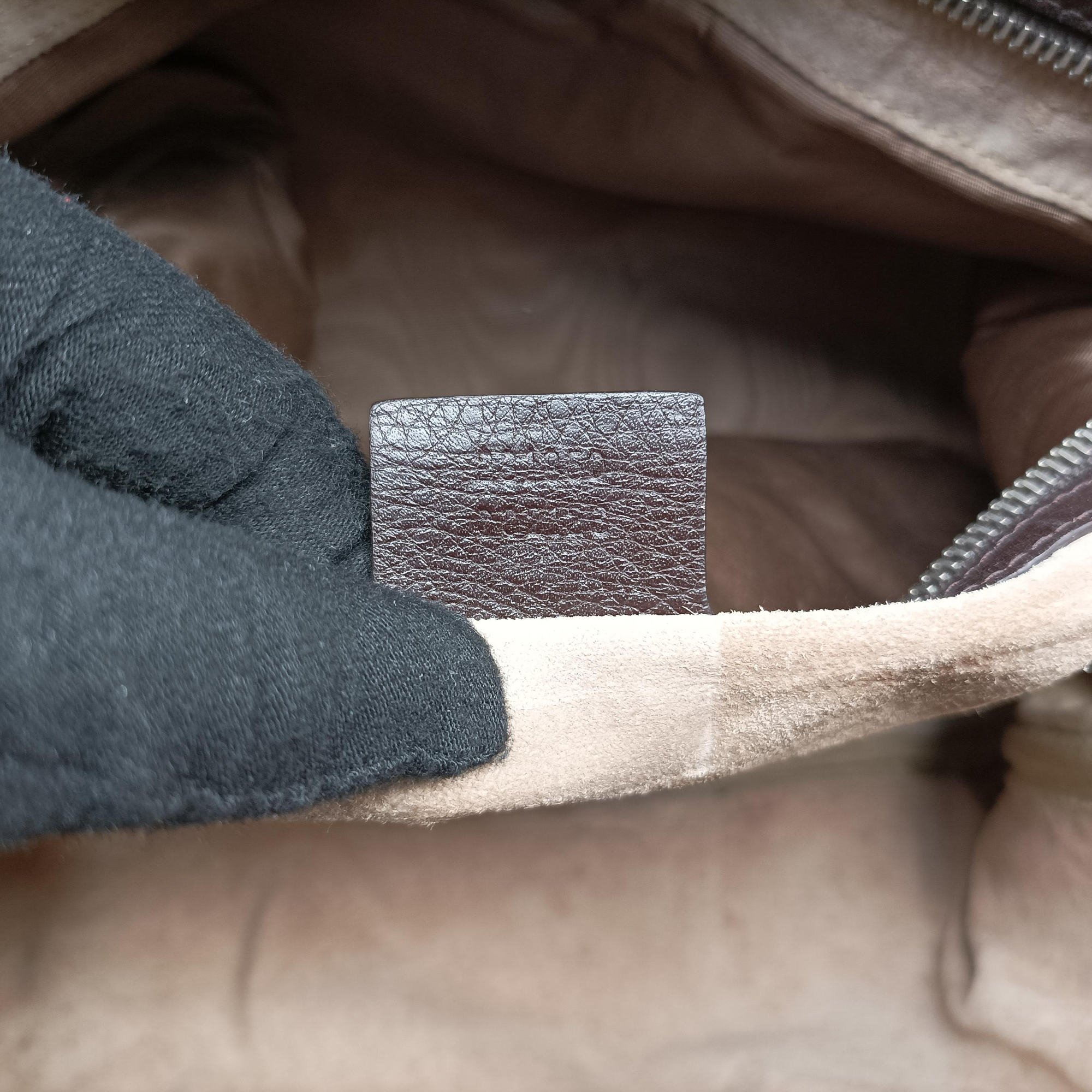 Pre-owned Gucci Briefcase business Brown leather 231850 shoulderbag | stylenewstar