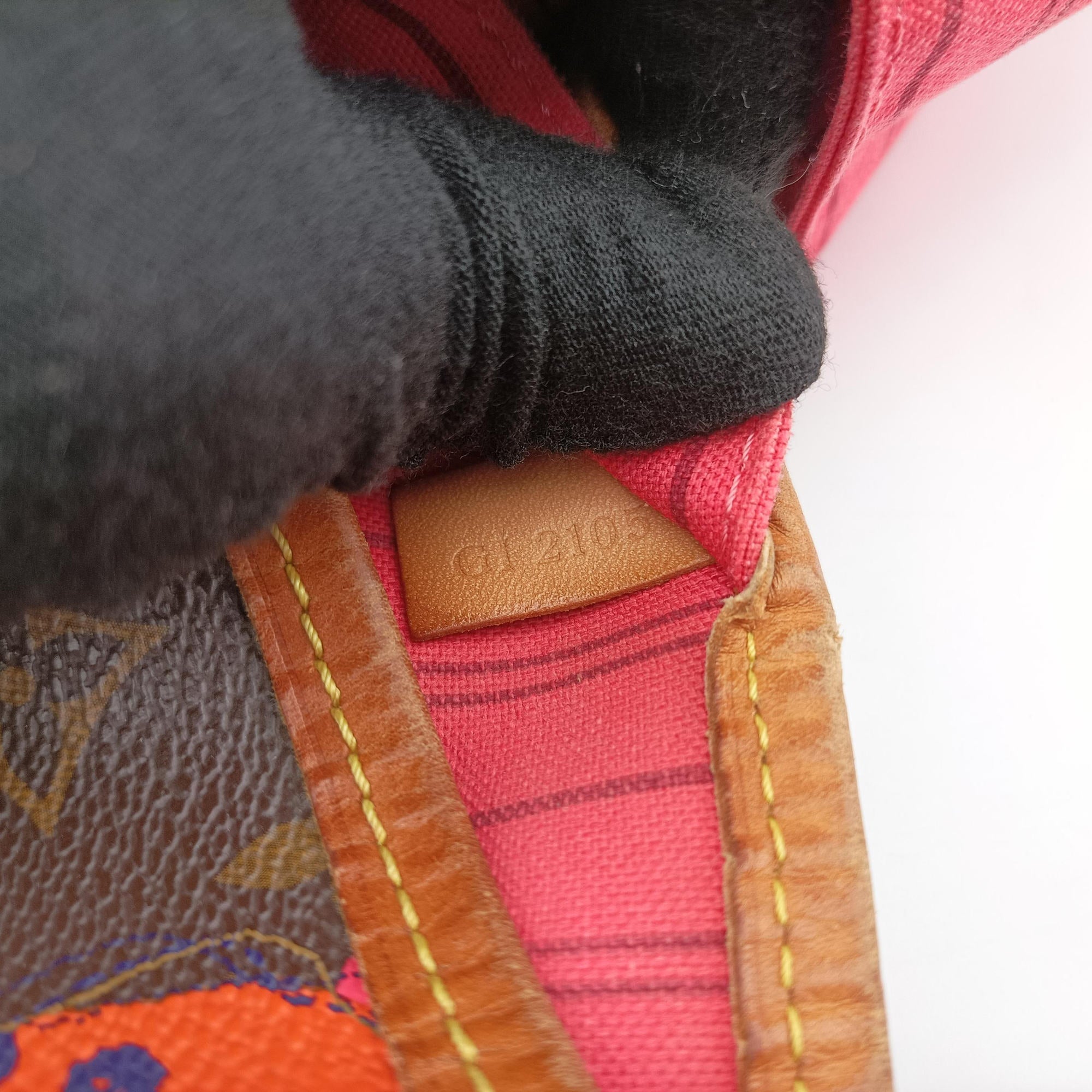 Pre-owned Louis Vuitton Neverfull MM brown×multi Monogram La Mage M41603 shoulderbag | stylenewstar