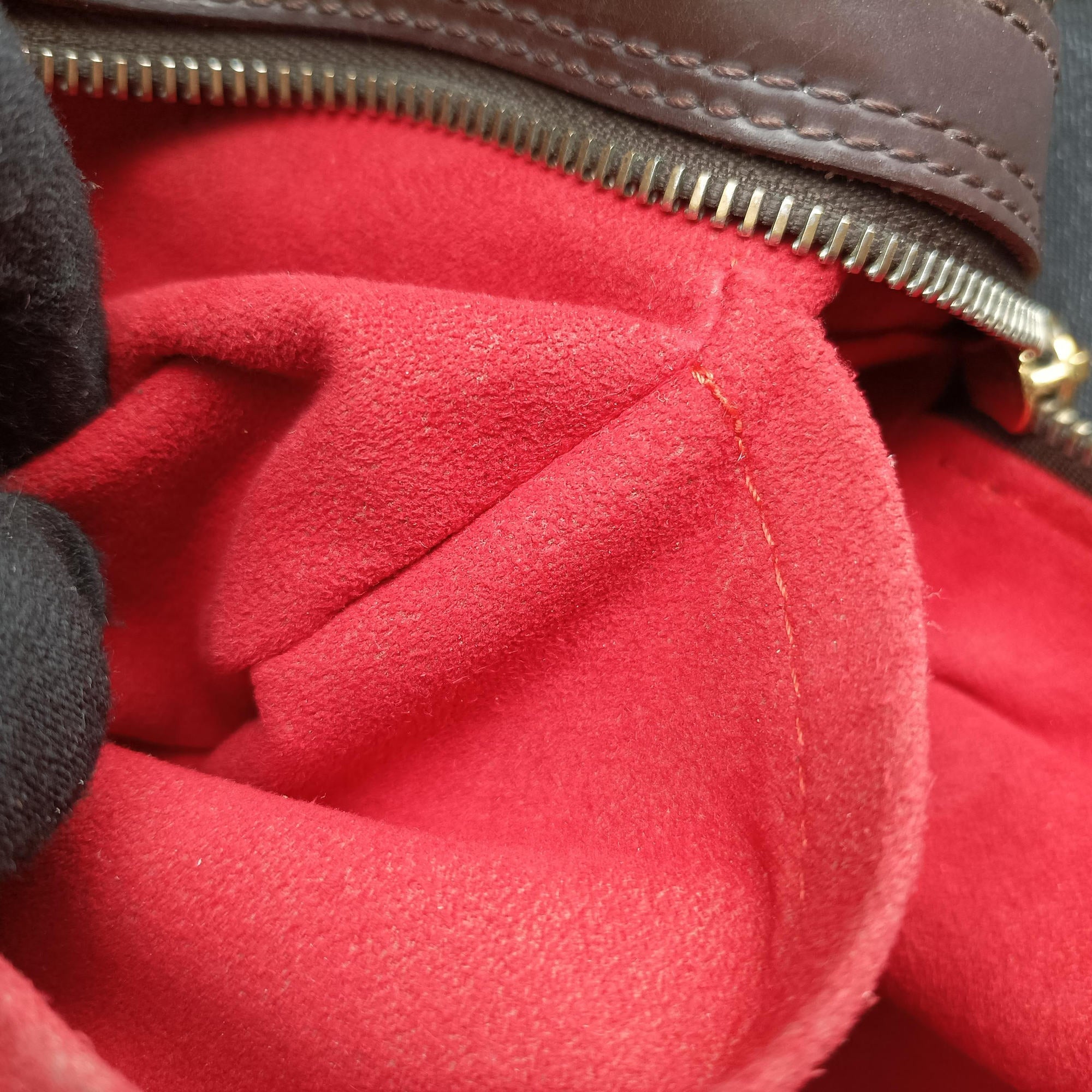 Secondhand Louis Vuitton DUOMO EBENE Damier Canvas N60008 handbag | stylenewstar