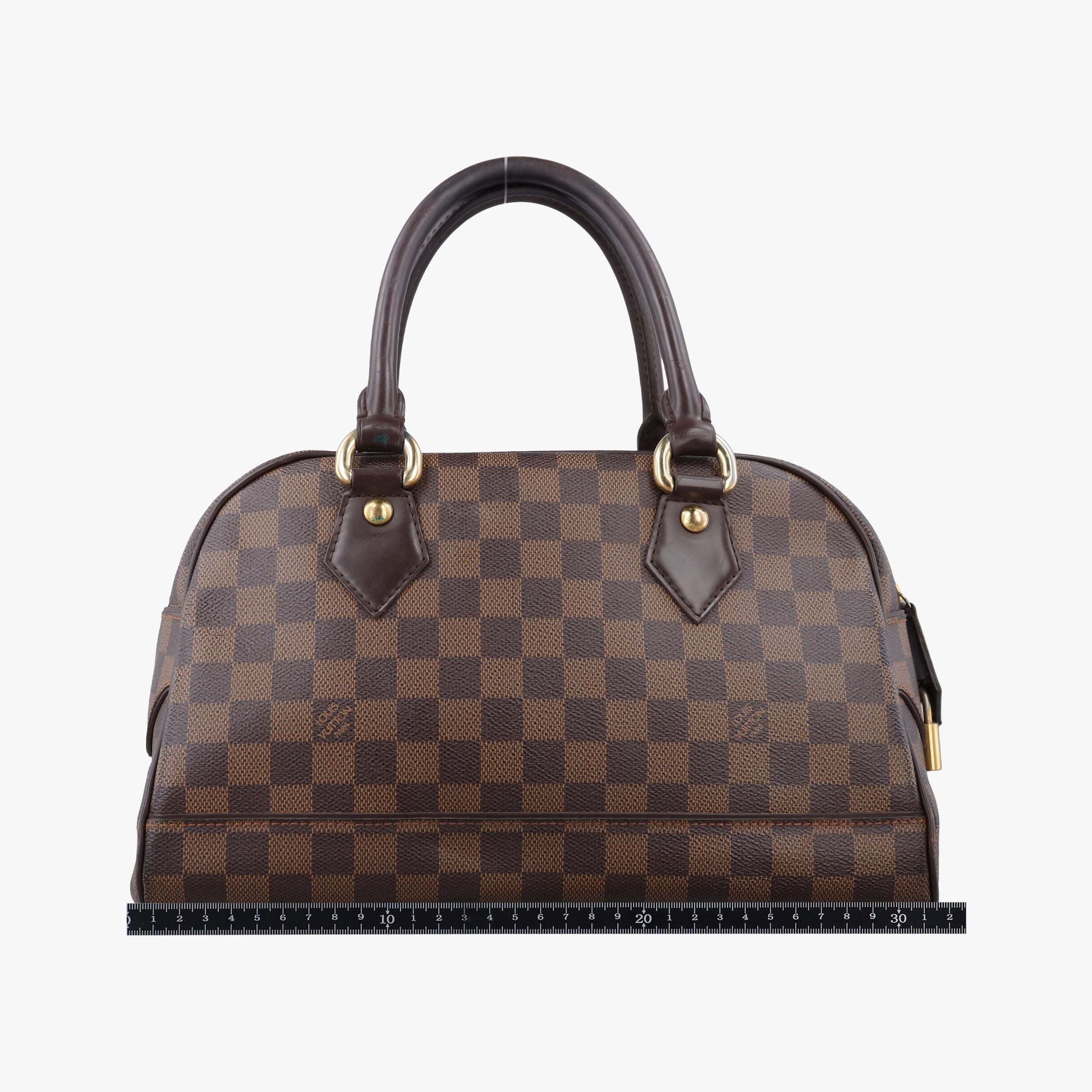 Secondhand Louis Vuitton DUOMO EBENE Damier Canvas N60008 handbag | stylenewstar
