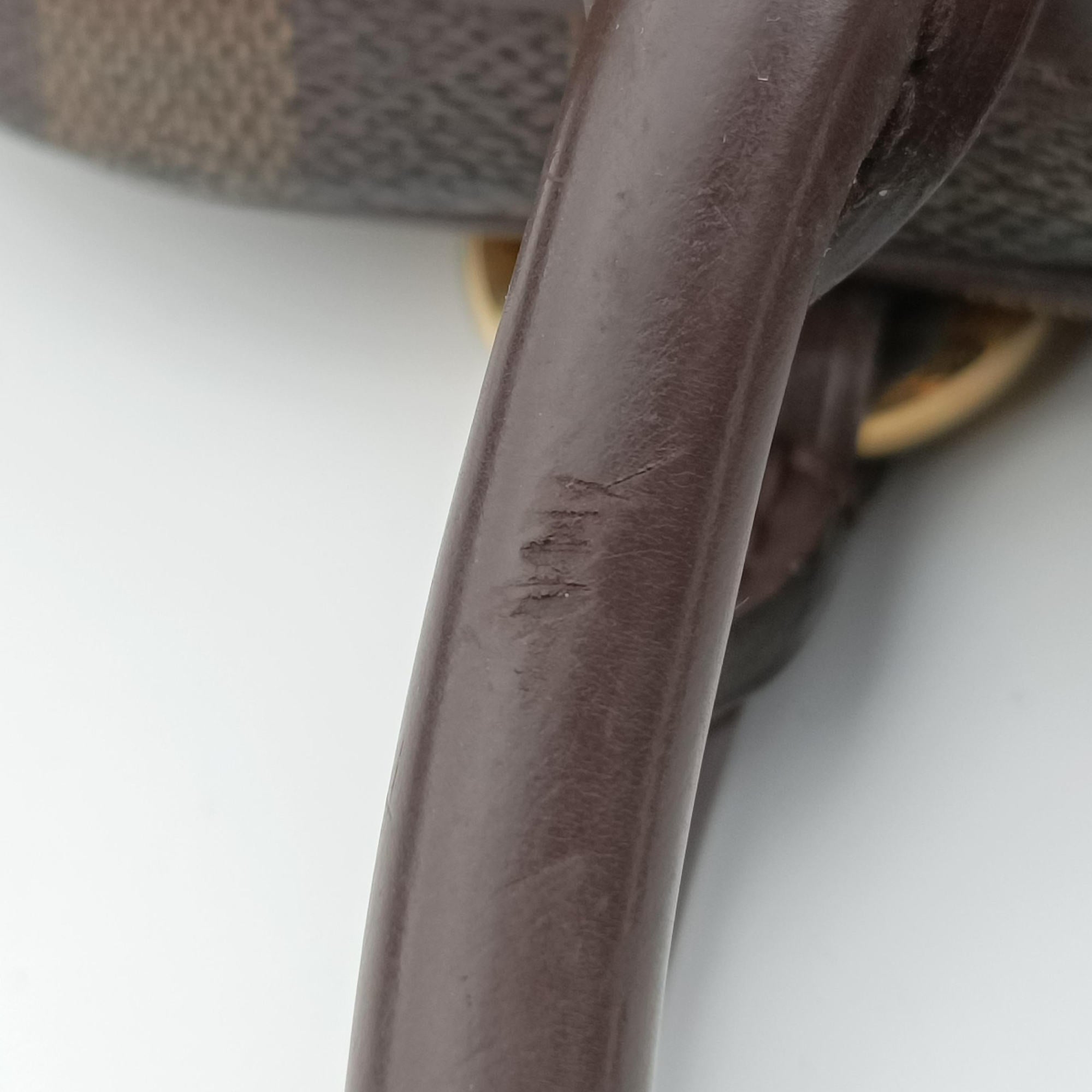 Secondhand Louis Vuitton DUOMO EBENE Damier Canvas N60008 handbag | stylenewstar