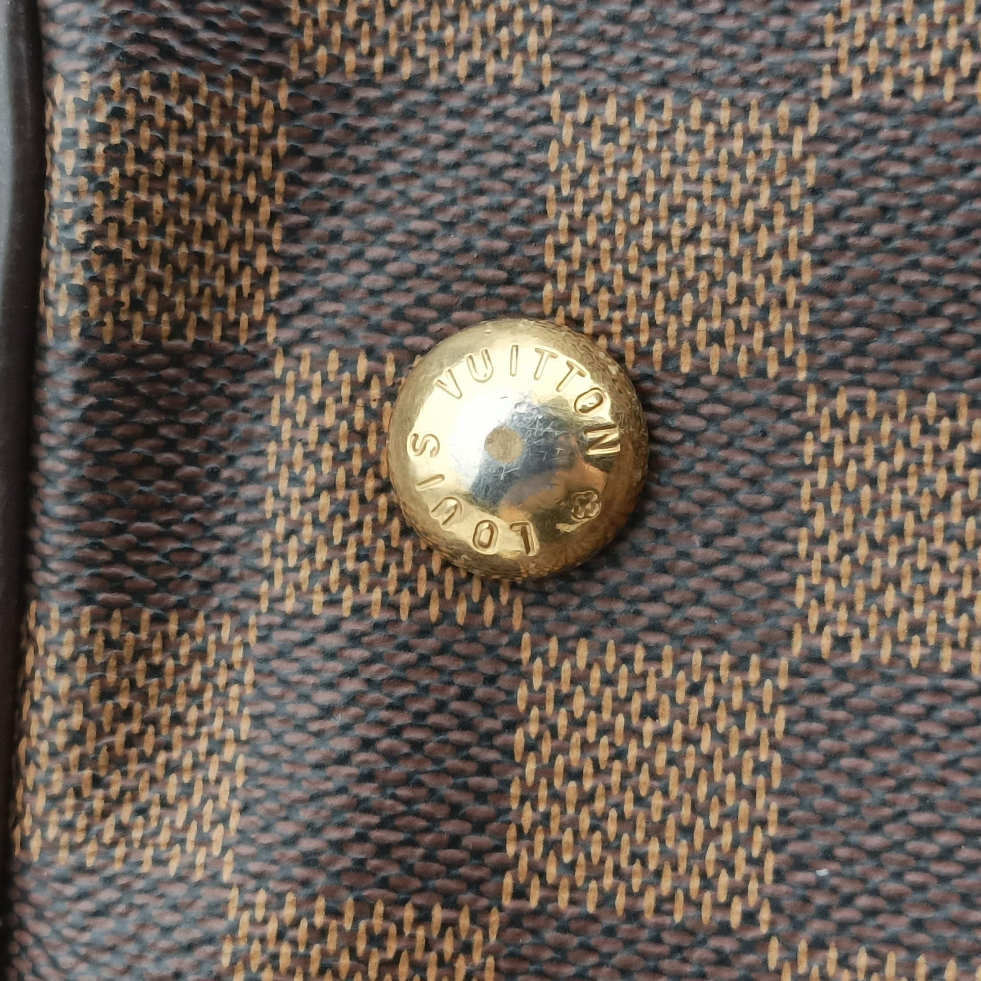 Secondhand Louis Vuitton DUOMO EBENE Damier Canvas N60008 handbag | stylenewstar