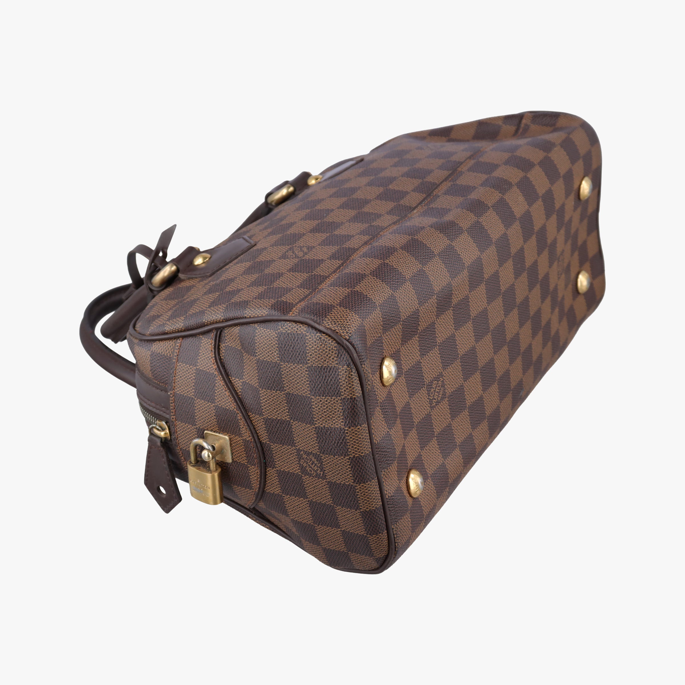 Secondhand Louis Vuitton DUOMO EBENE Damier Canvas N60008 handbag | stylenewstar