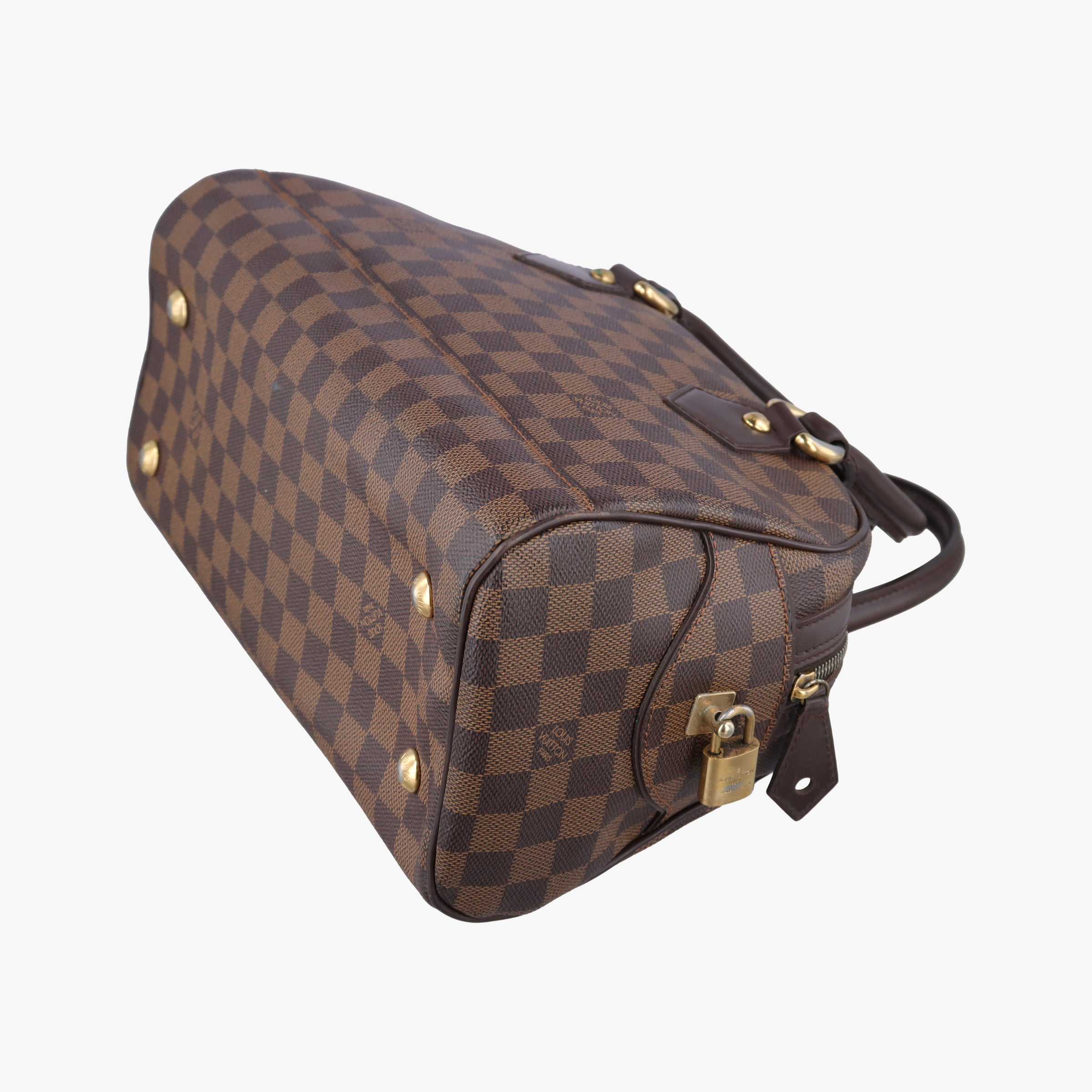 Secondhand Louis Vuitton DUOMO EBENE Damier Canvas N60008 handbag | stylenewstar