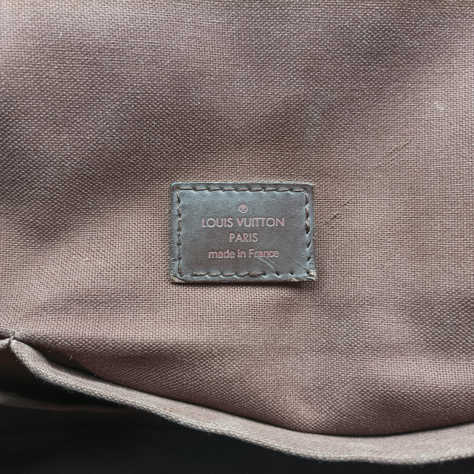 Pre-owned Louis Vuitton Messenger Melville EBENE Damier Canvas N51125 shoulderbag | stylenewstar