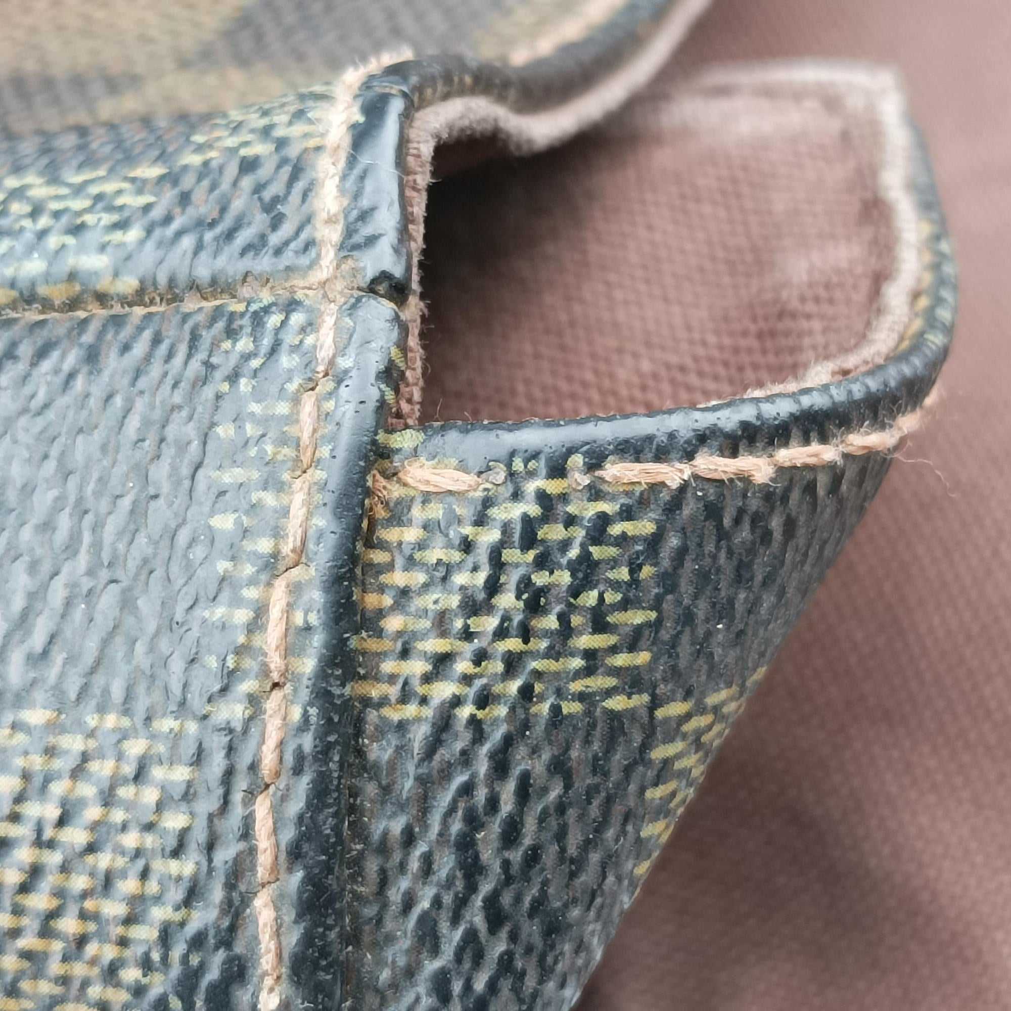 Pre-owned Louis Vuitton Messenger Melville EBENE Damier Canvas N51125 shoulderbag | stylenewstar