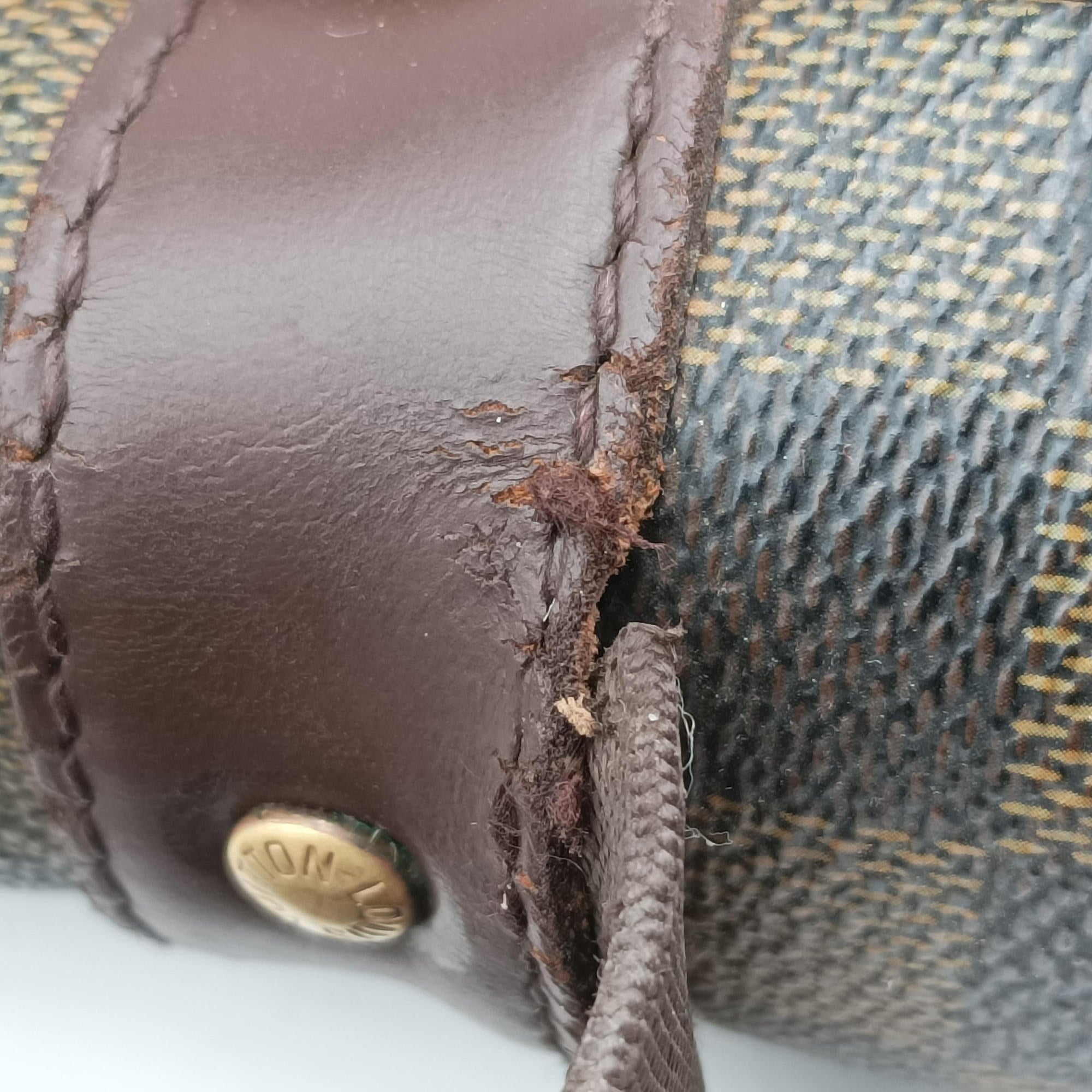 Pre-owned Louis Vuitton Messenger Melville EBENE Damier Canvas N51125 shoulderbag | stylenewstar