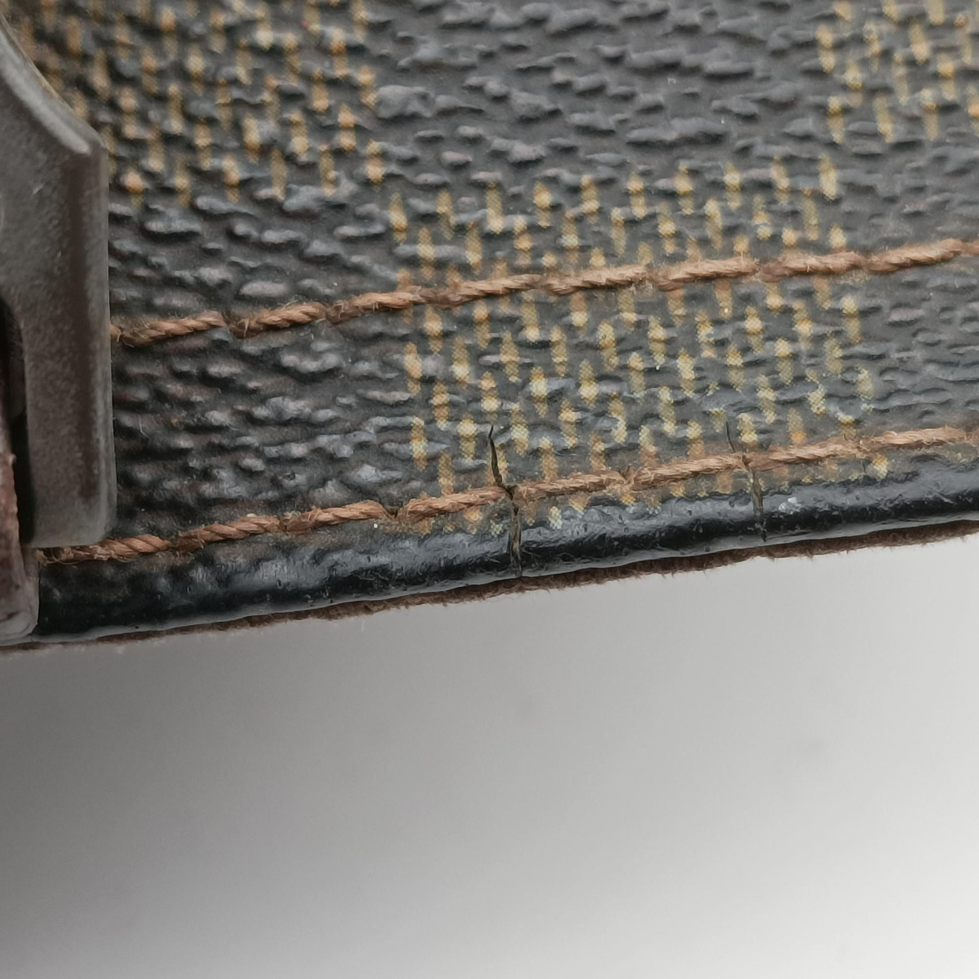 Pre-owned Louis Vuitton Messenger Melville EBENE Damier Canvas N51125 shoulderbag | stylenewstar