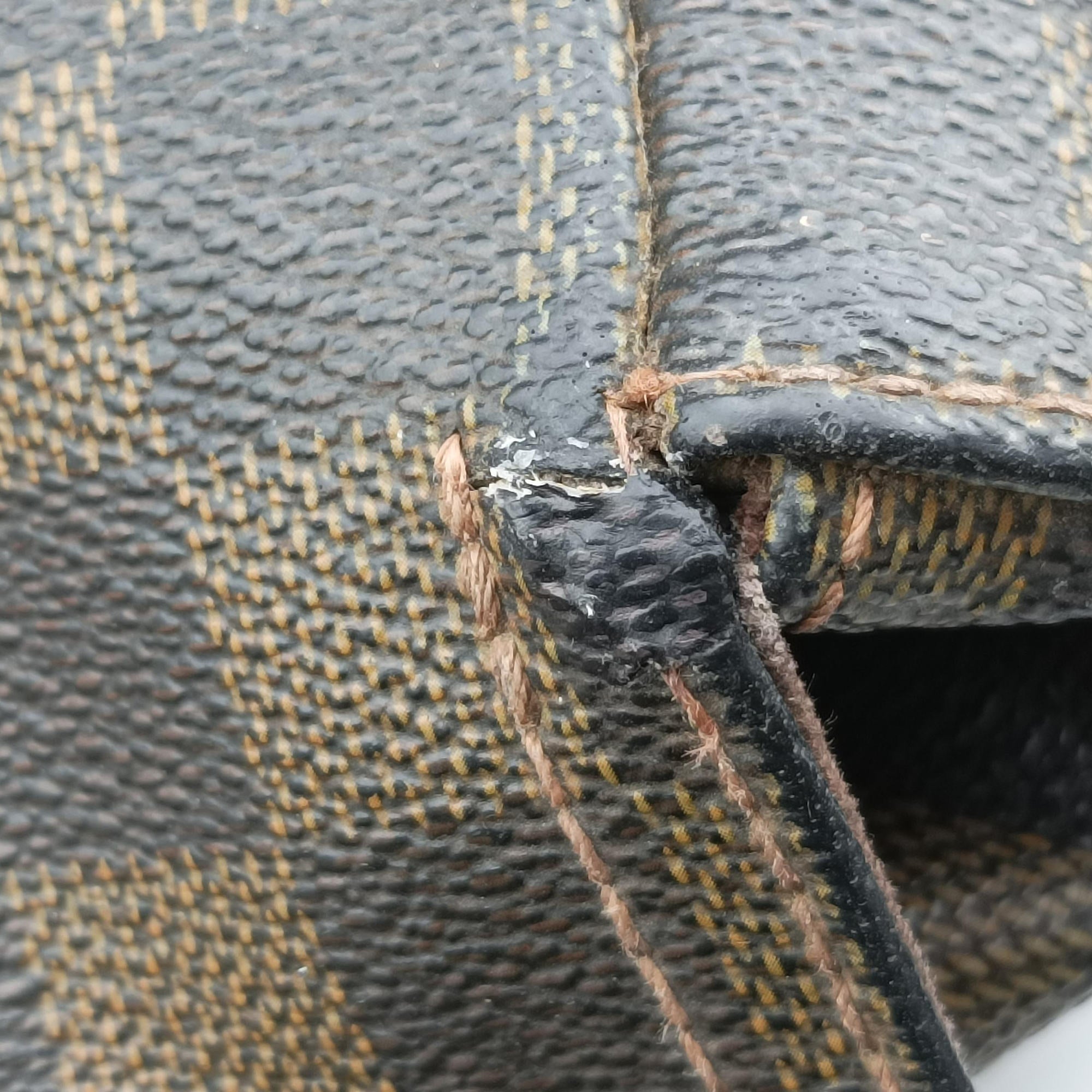 Pre-owned Louis Vuitton Messenger Melville EBENE Damier Canvas N51125 shoulderbag | stylenewstar