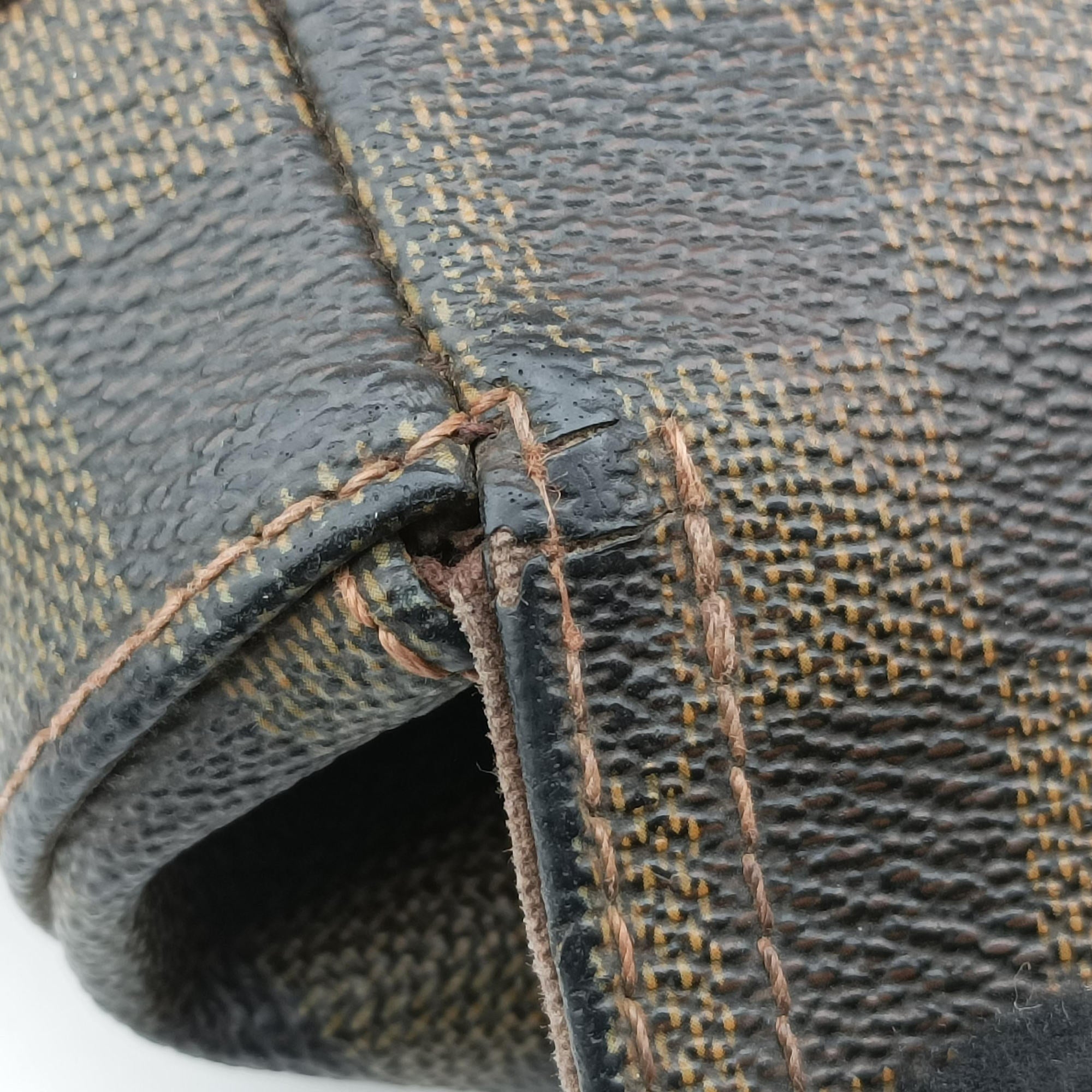 Pre-owned Louis Vuitton Messenger Melville EBENE Damier Canvas N51125 shoulderbag | stylenewstar