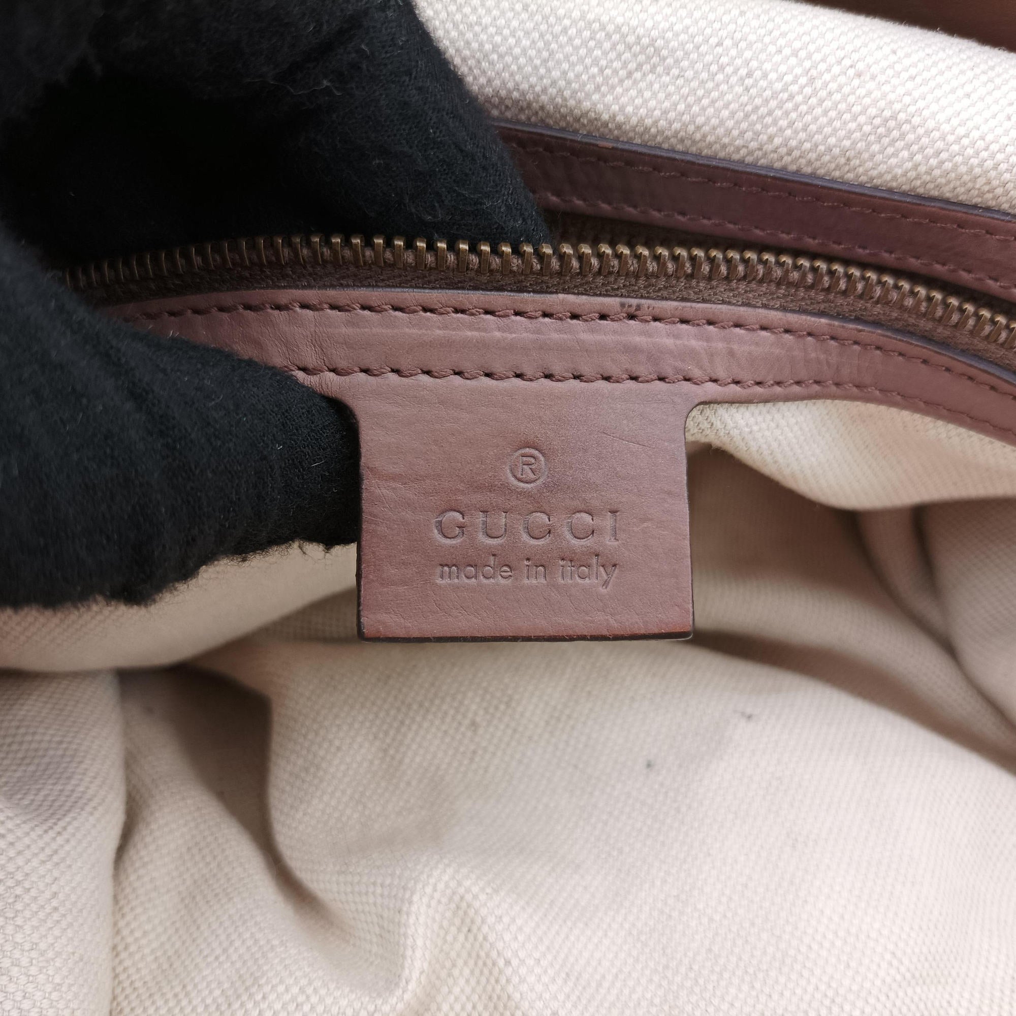 Secondhand Gucci Horsebit hobo Beige Leather 309578 shoulderbag | stylenewstar
