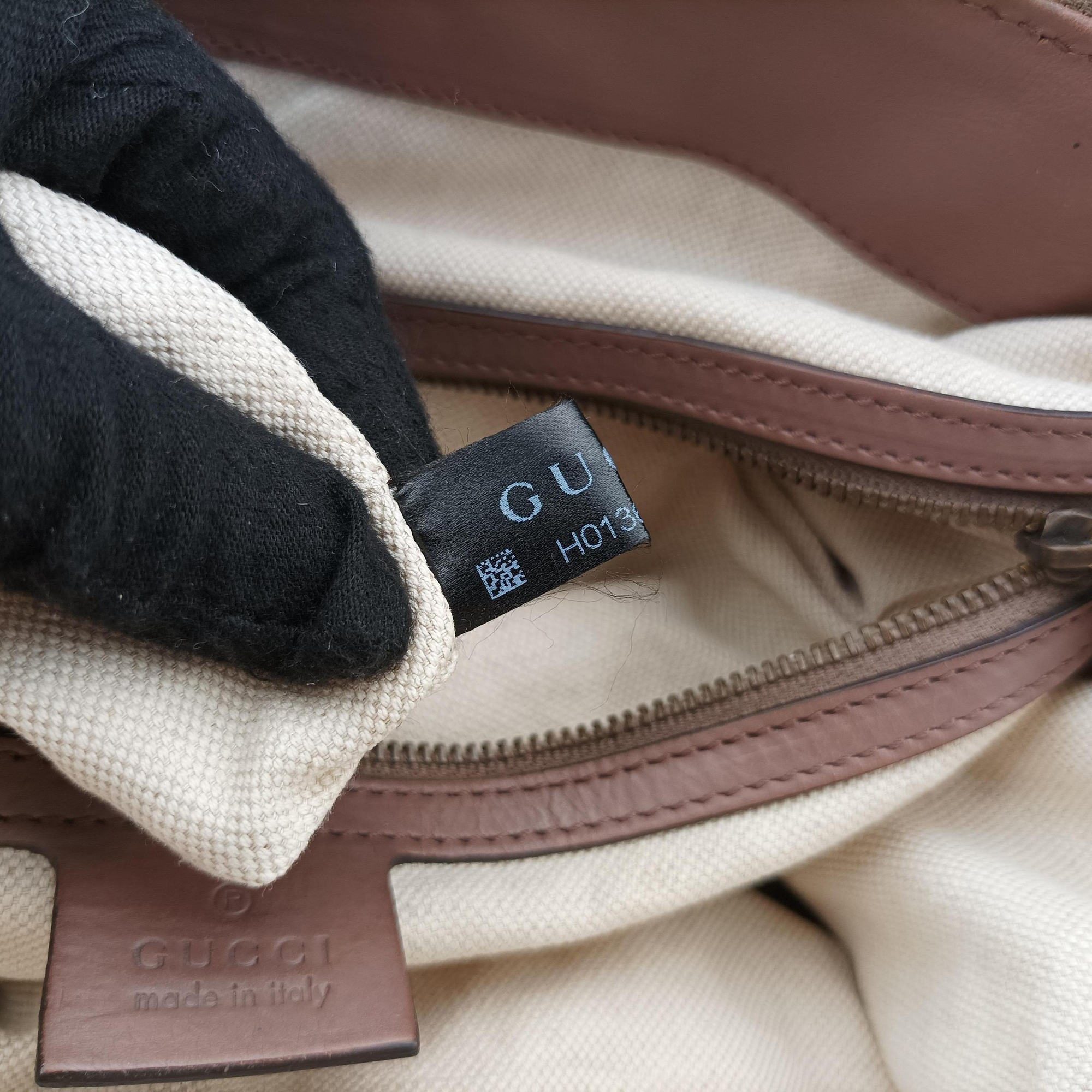 Secondhand Gucci Horsebit hobo Beige Leather 309578 shoulderbag | stylenewstar