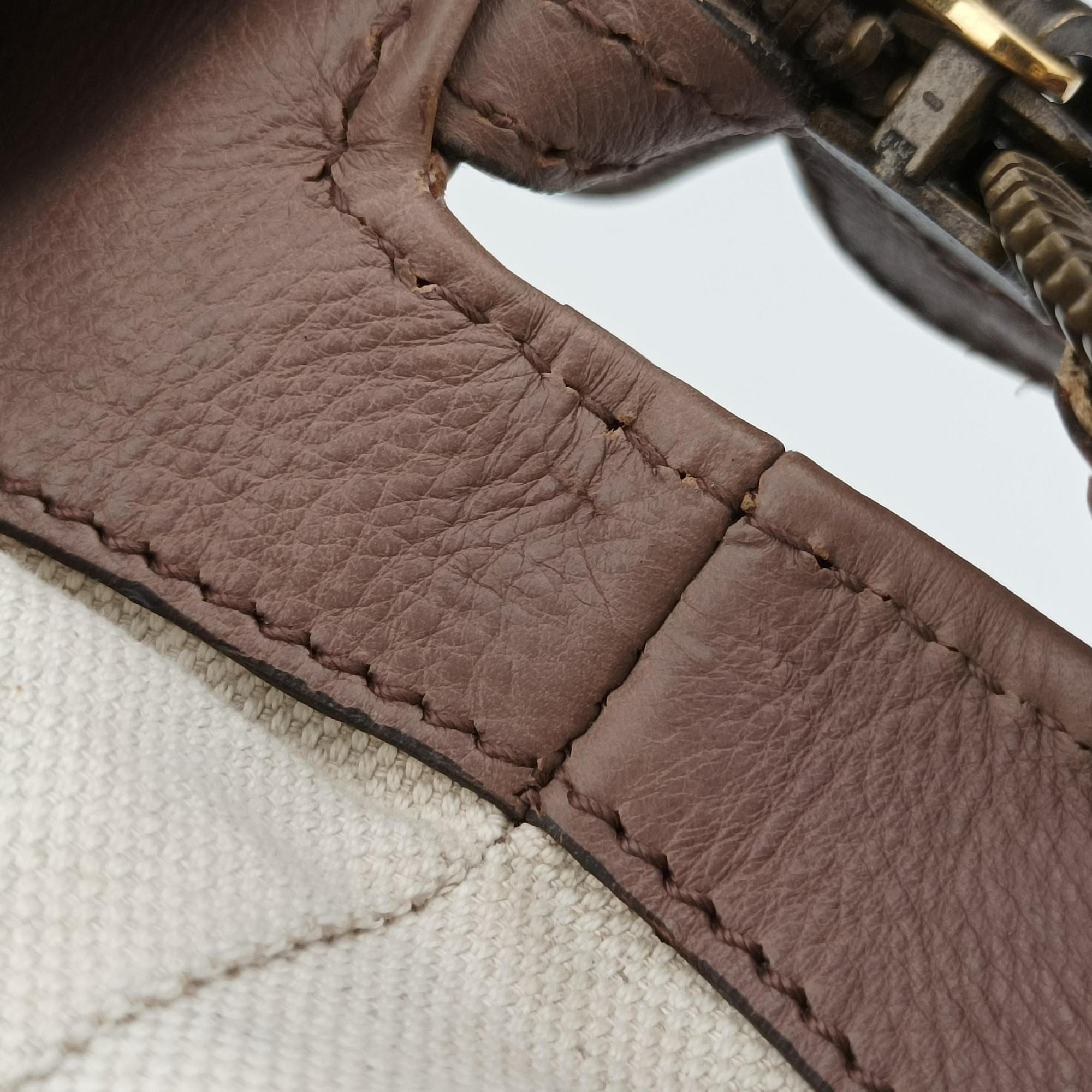 Secondhand Gucci Horsebit hobo Beige Leather 309578 shoulderbag | stylenewstar