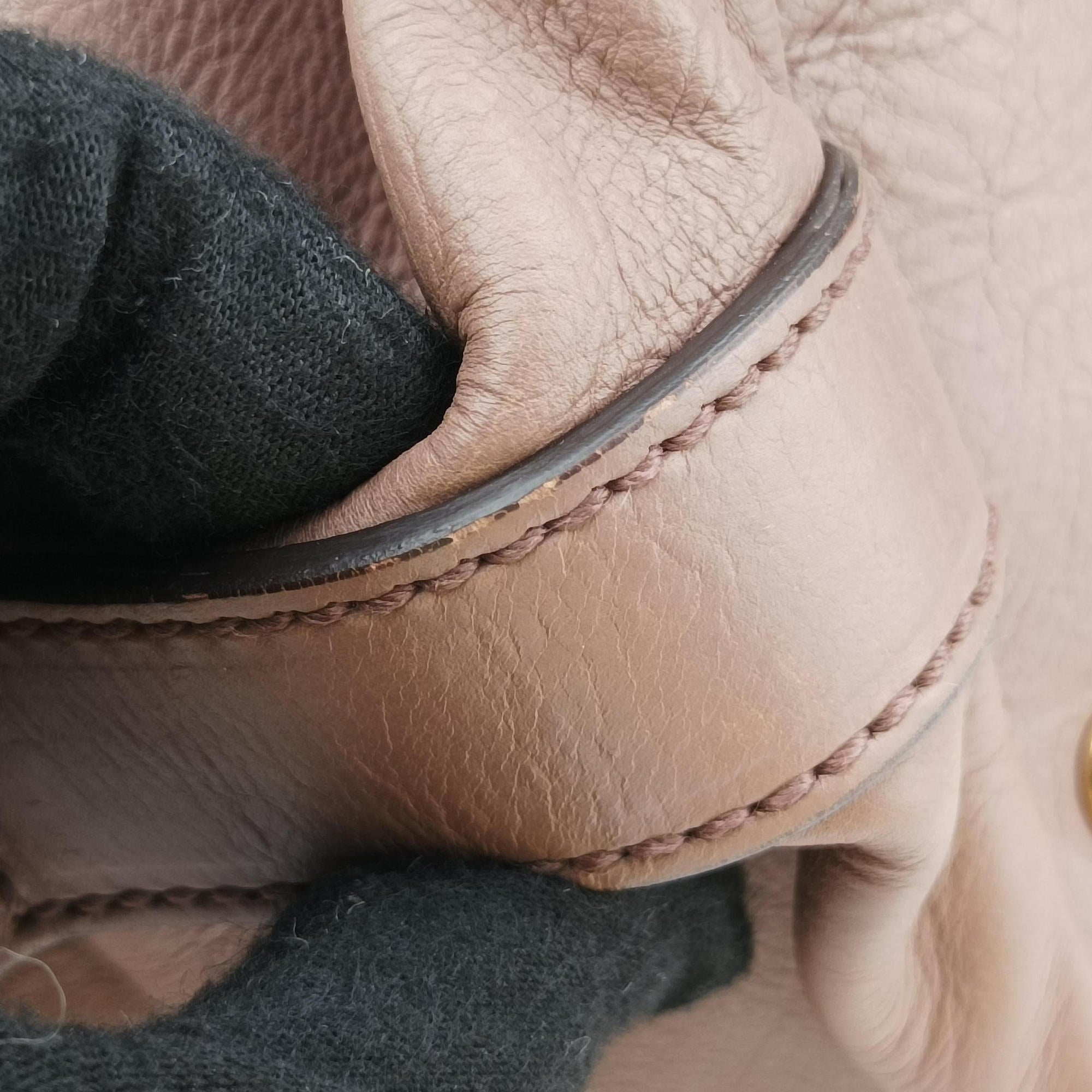 Secondhand Gucci Horsebit hobo Beige Leather 309578 shoulderbag | stylenewstar