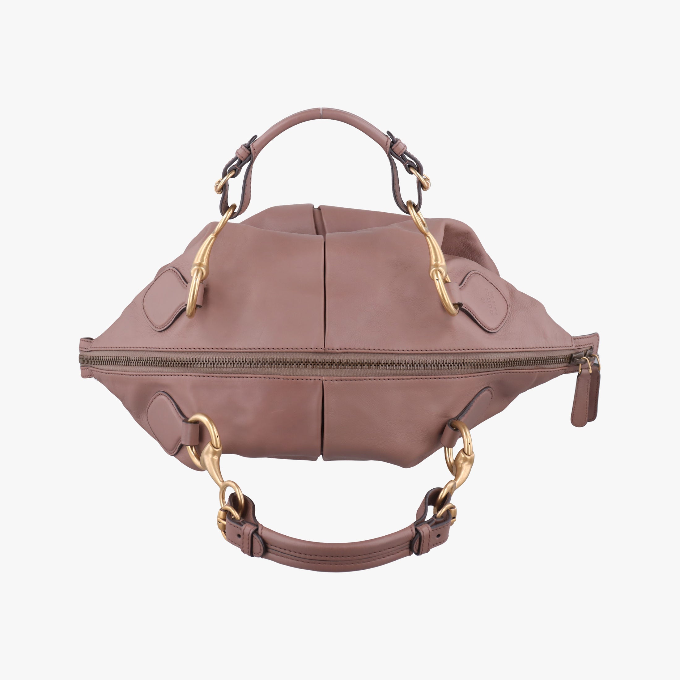 Secondhand Gucci Horsebit hobo Beige Leather 309578 shoulderbag | stylenewstar