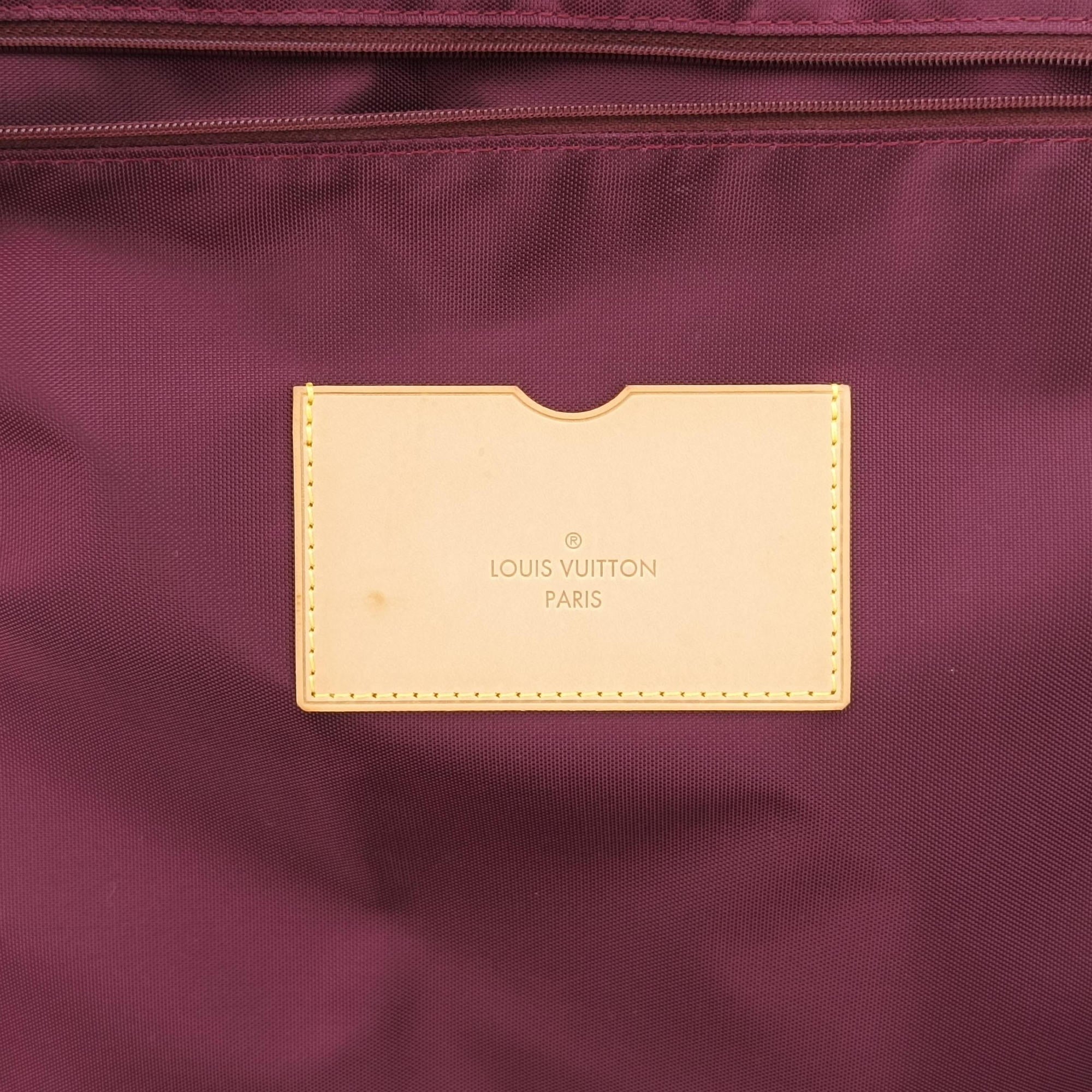 Pre-owned Louis Vuitton Pegase 45 ROUGE FAUVISTE Vernis M91419 suitcase | stylenewstar