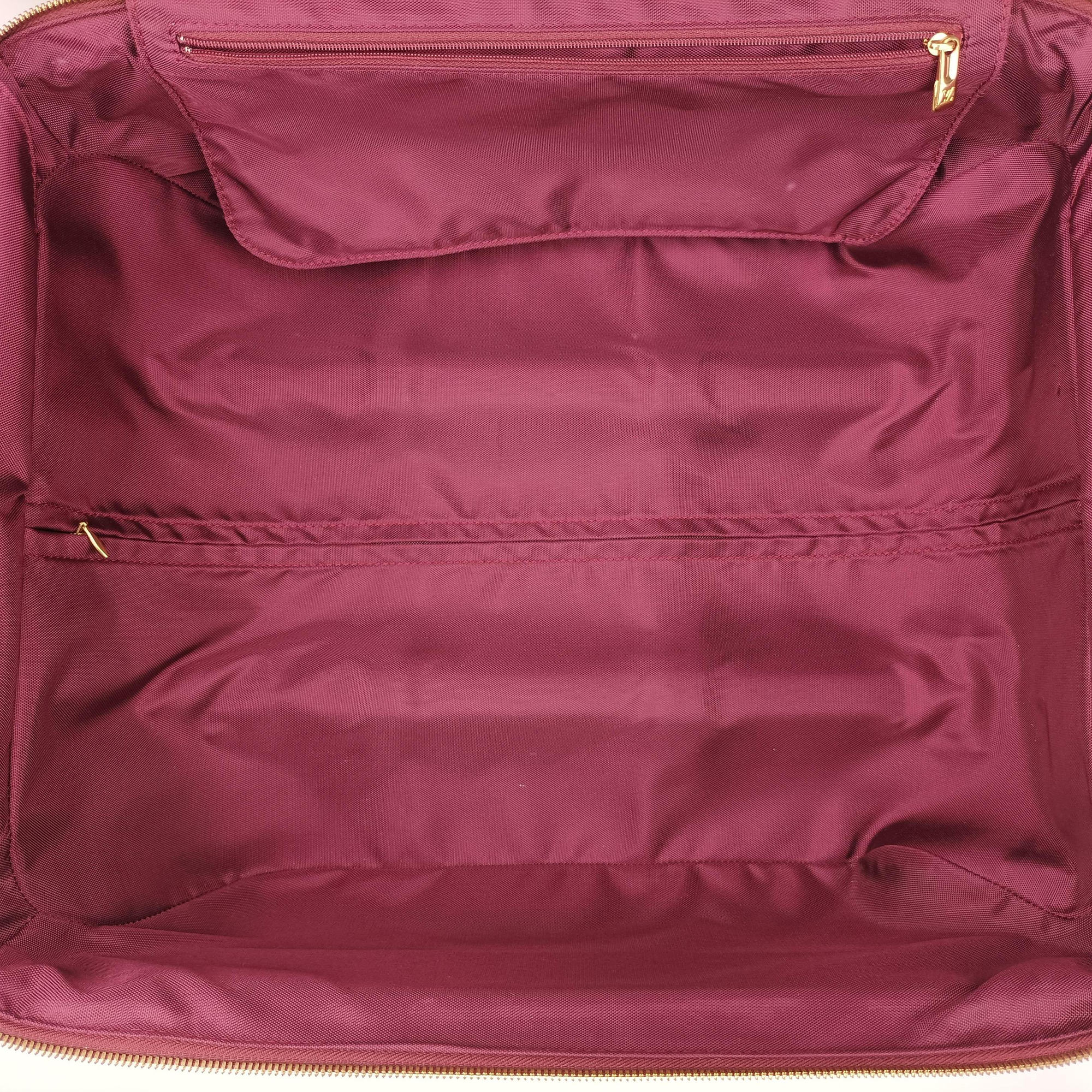 Pre-owned Louis Vuitton Pegase 45 ROUGE FAUVISTE Vernis M91419 suitcase | stylenewstar
