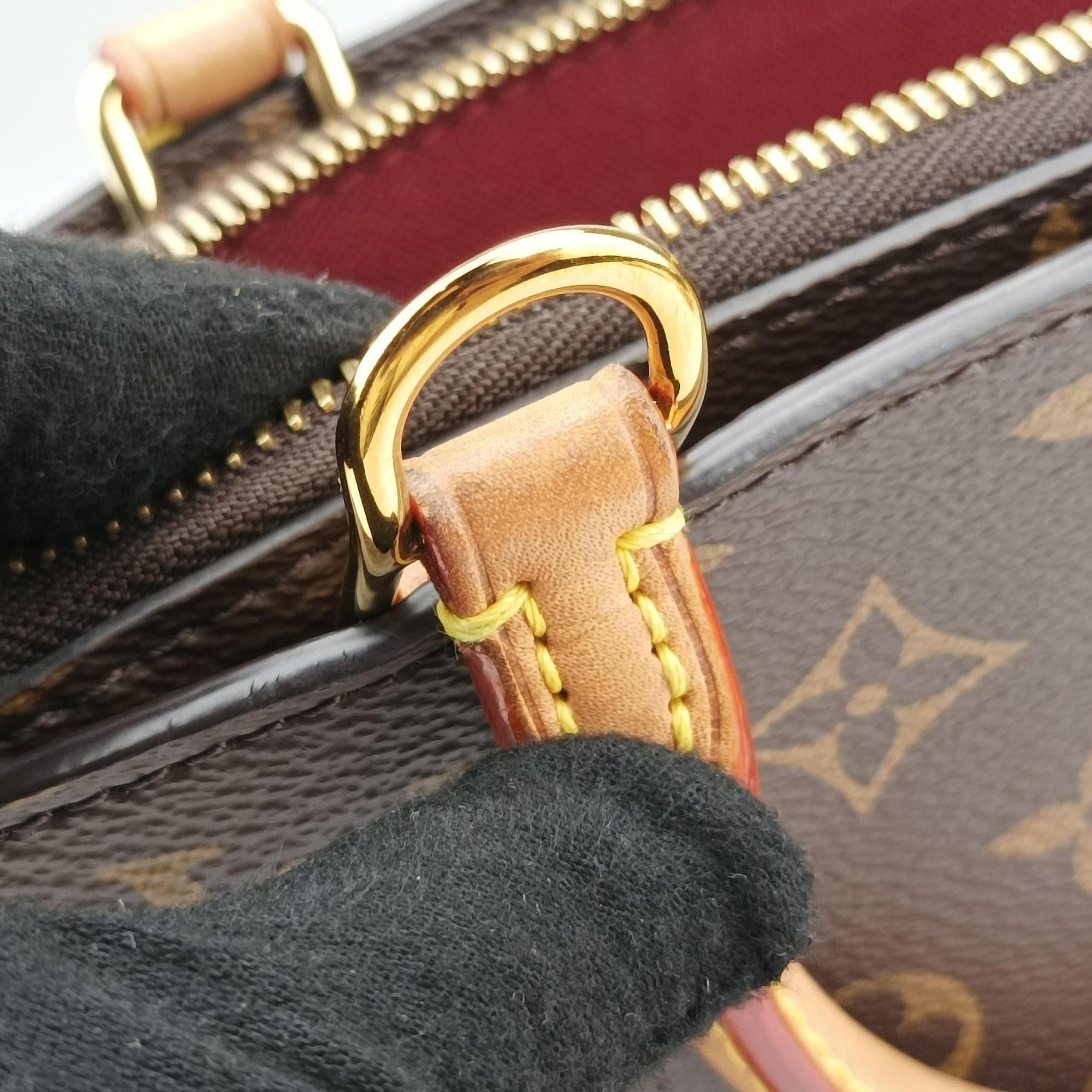 Pre-owned Louis Vuitton Petit Palais PM Brown Monogram Canvas M45900 shoulderbag | stylenewstar
