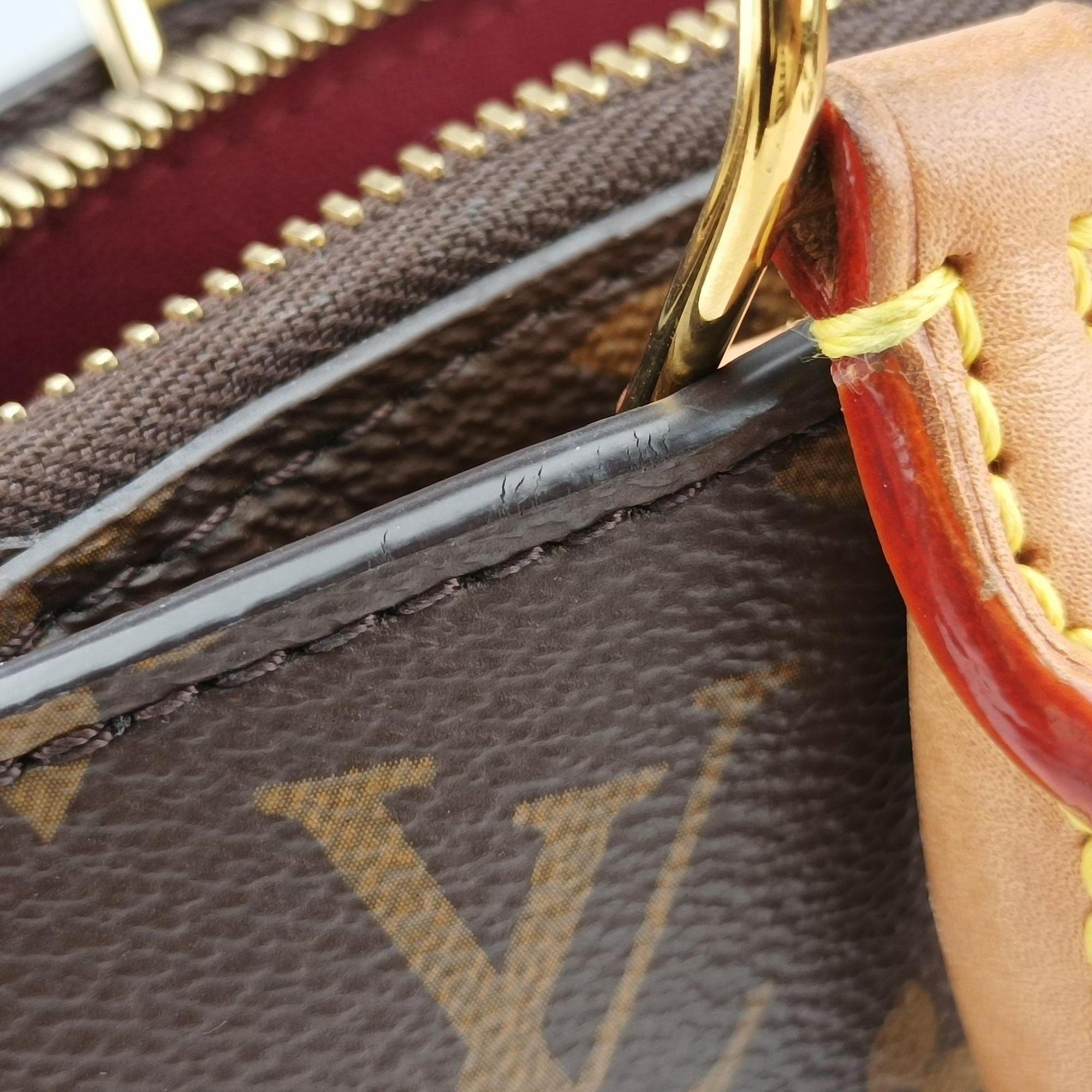 Pre-owned Louis Vuitton Petit Palais PM Brown Monogram Canvas M45900 shoulderbag | stylenewstar