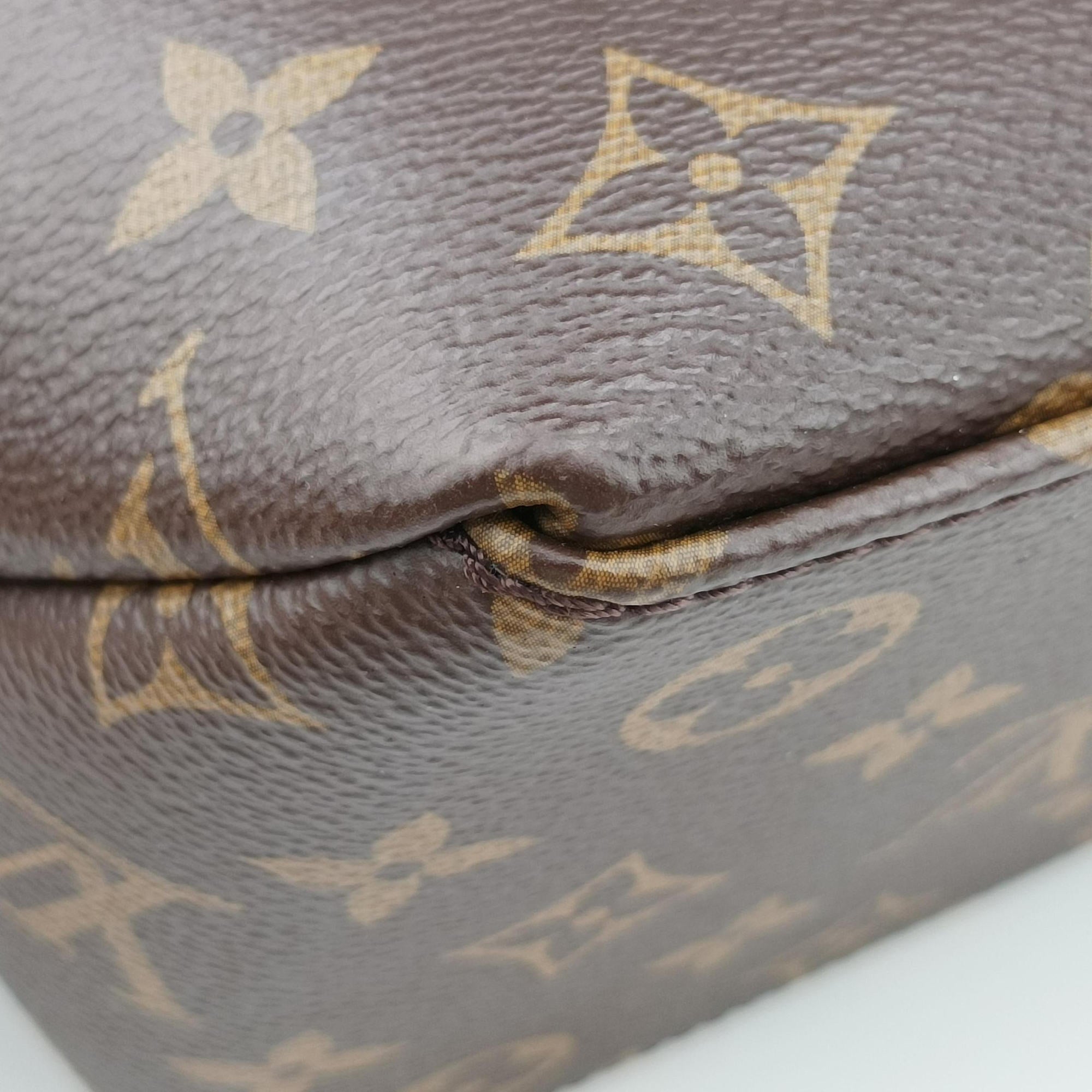 Pre-owned Louis Vuitton Petit Palais PM Brown Monogram Canvas M45900 shoulderbag | stylenewstar