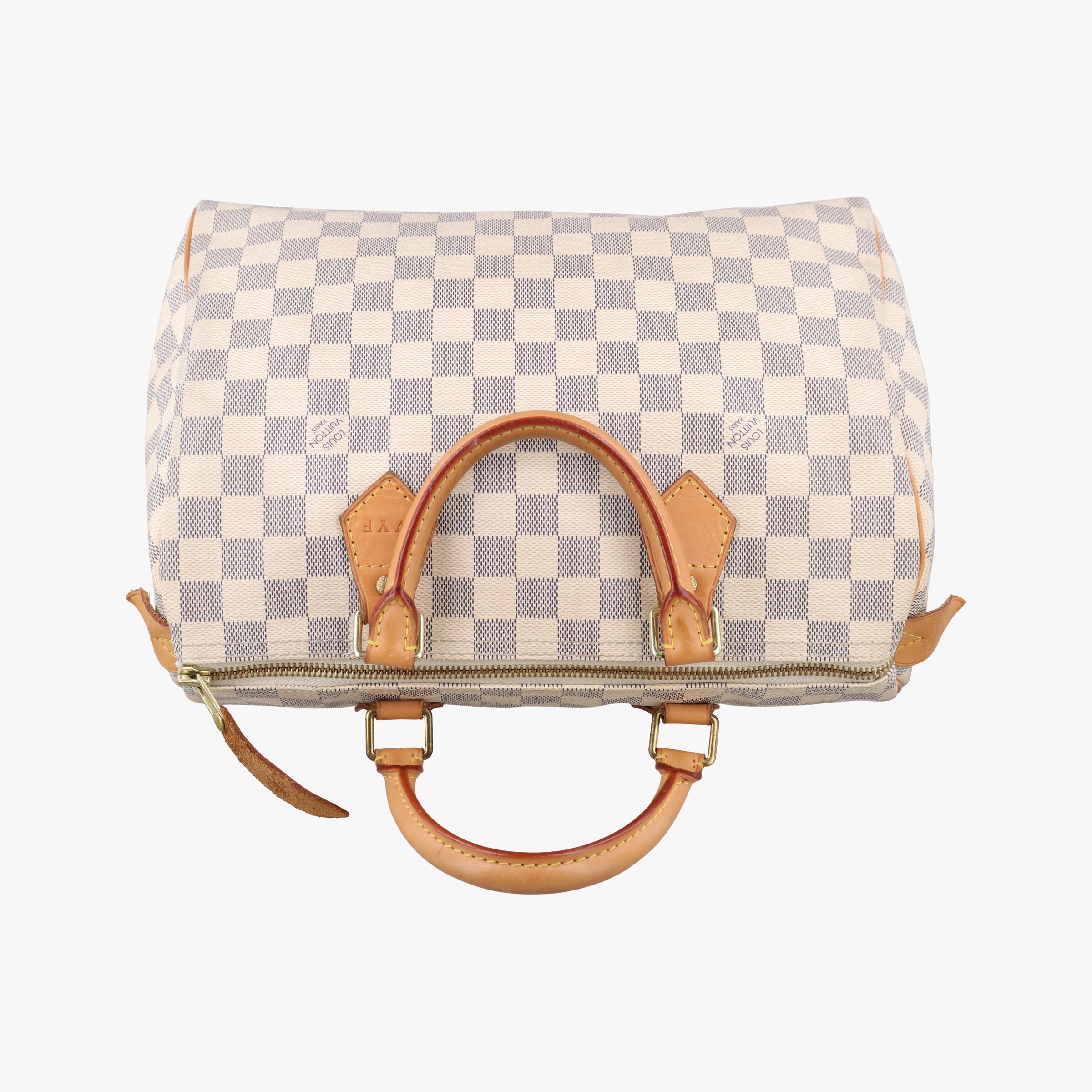Vintage Louis Vuitton Speedy 30 AZUR Damier Canvas N41533 handbag | stylenewstar