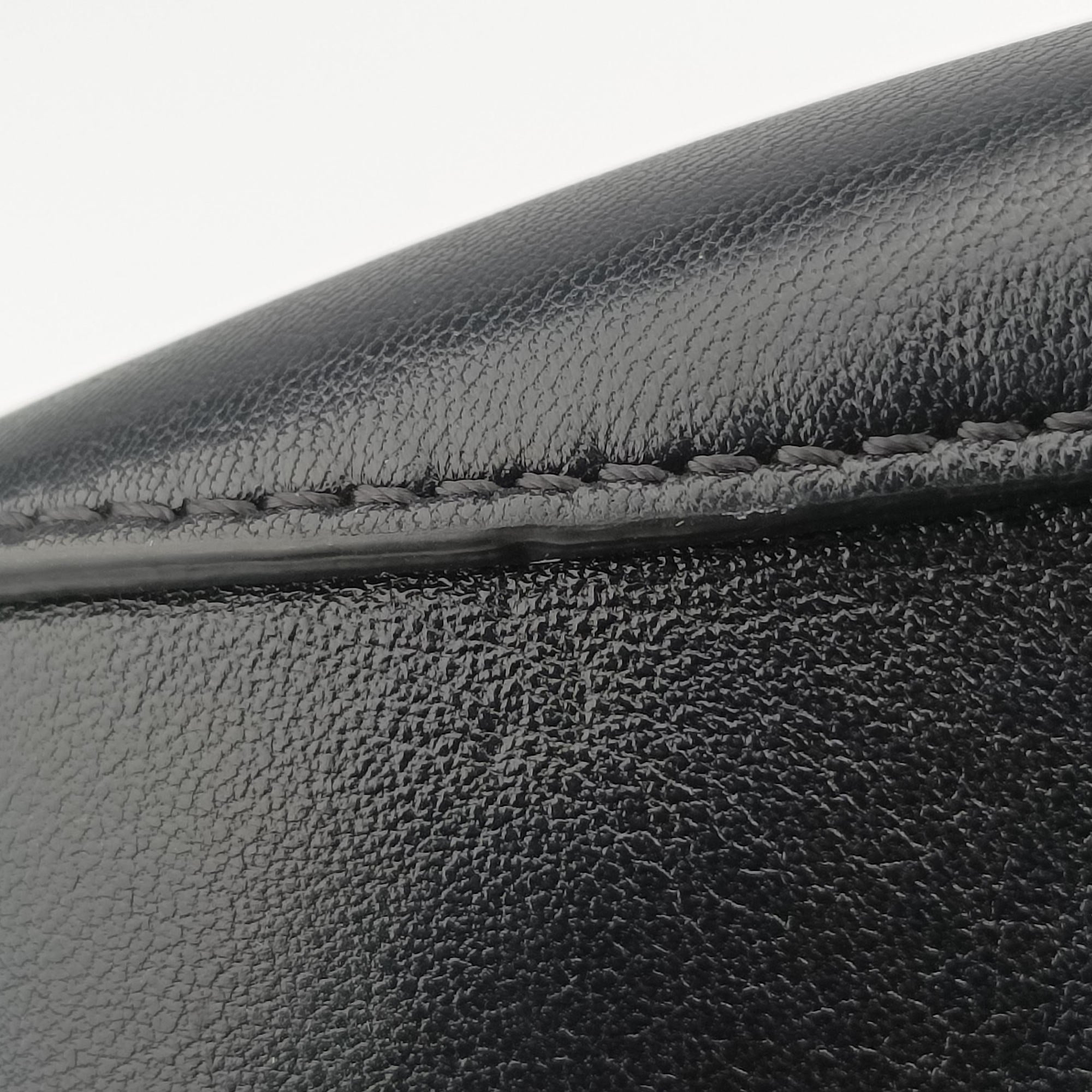 Vintage Chloe DREW Black×red Suede×Leather  shoulderbag | stylenewstar