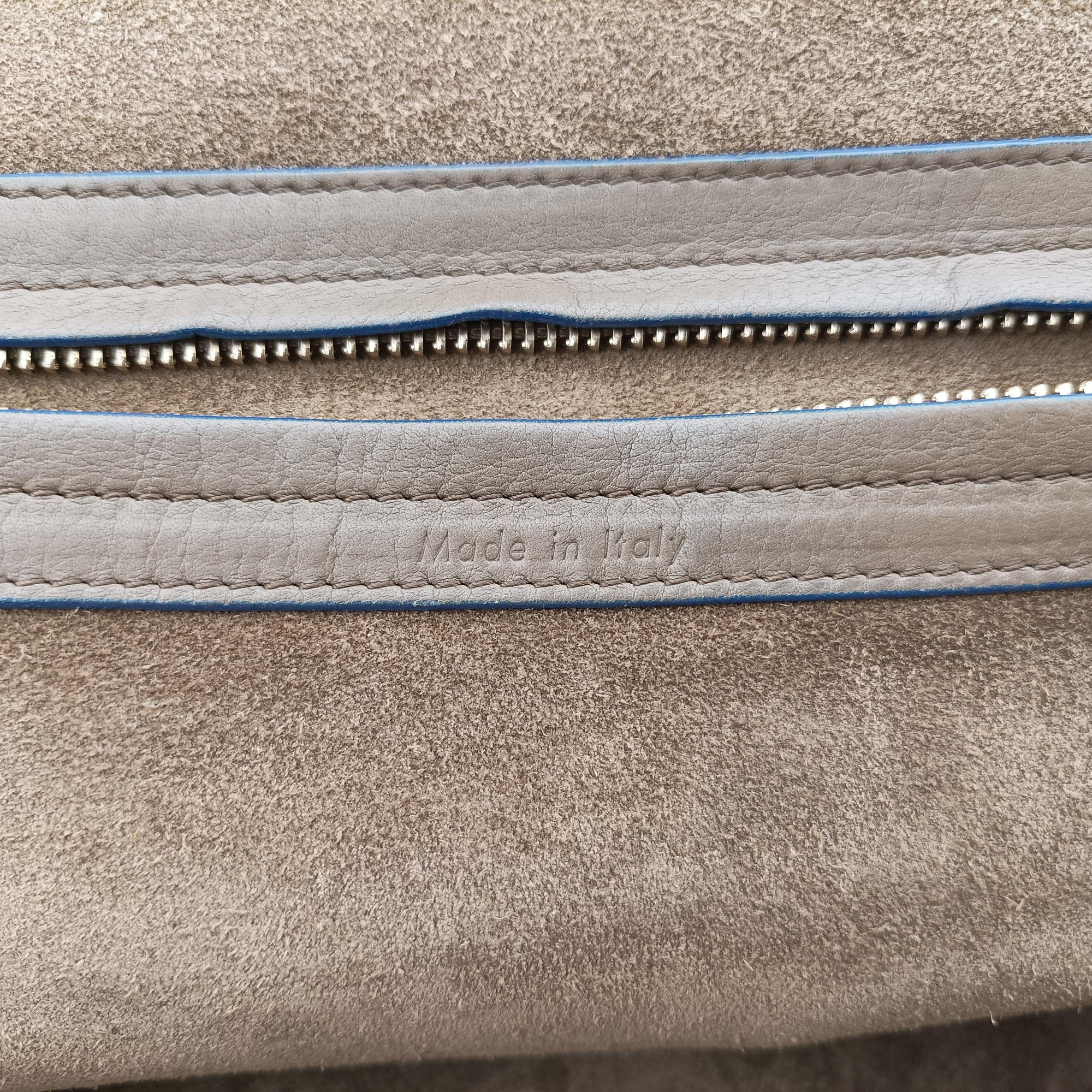 Pre-owned Celine Luggage Small Square Phantom Brown Leather  handbag | stylenewstar