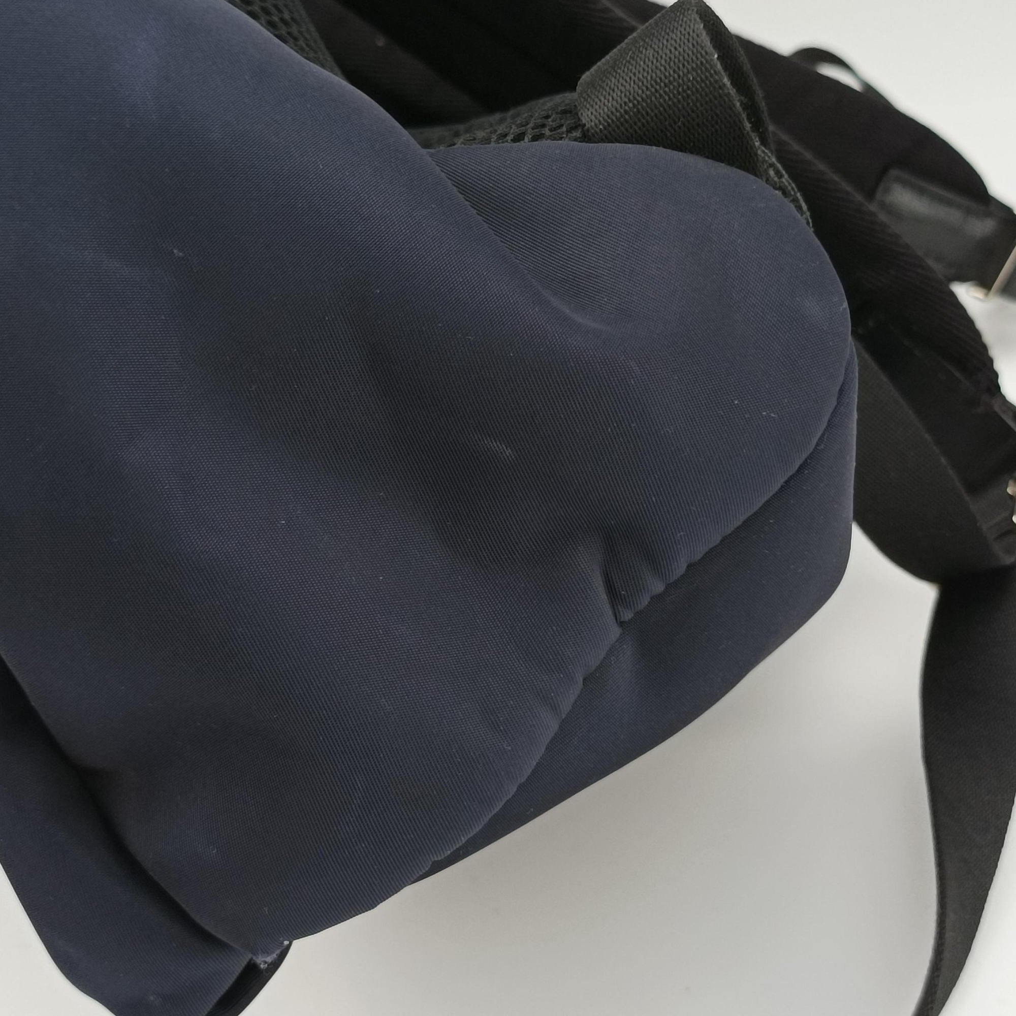 Secondhand Fendi monster bag bugs Navy xMulticolour Nylon x leather 7VZ012 backpack/rucksack | stylenewstar