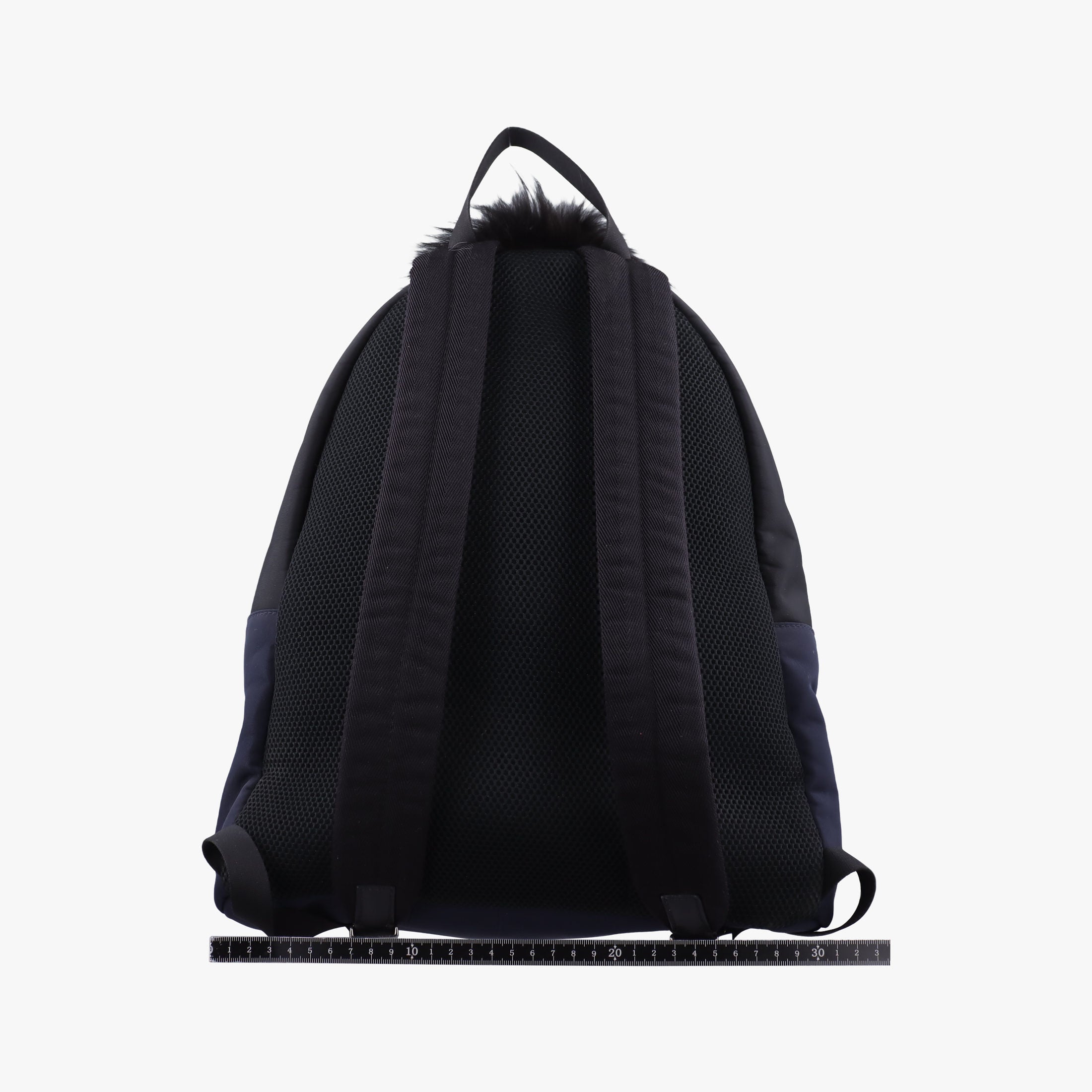 Secondhand Fendi monster bag bugs Navy xMulticolour Nylon x leather 7VZ012 backpack/rucksack | stylenewstar