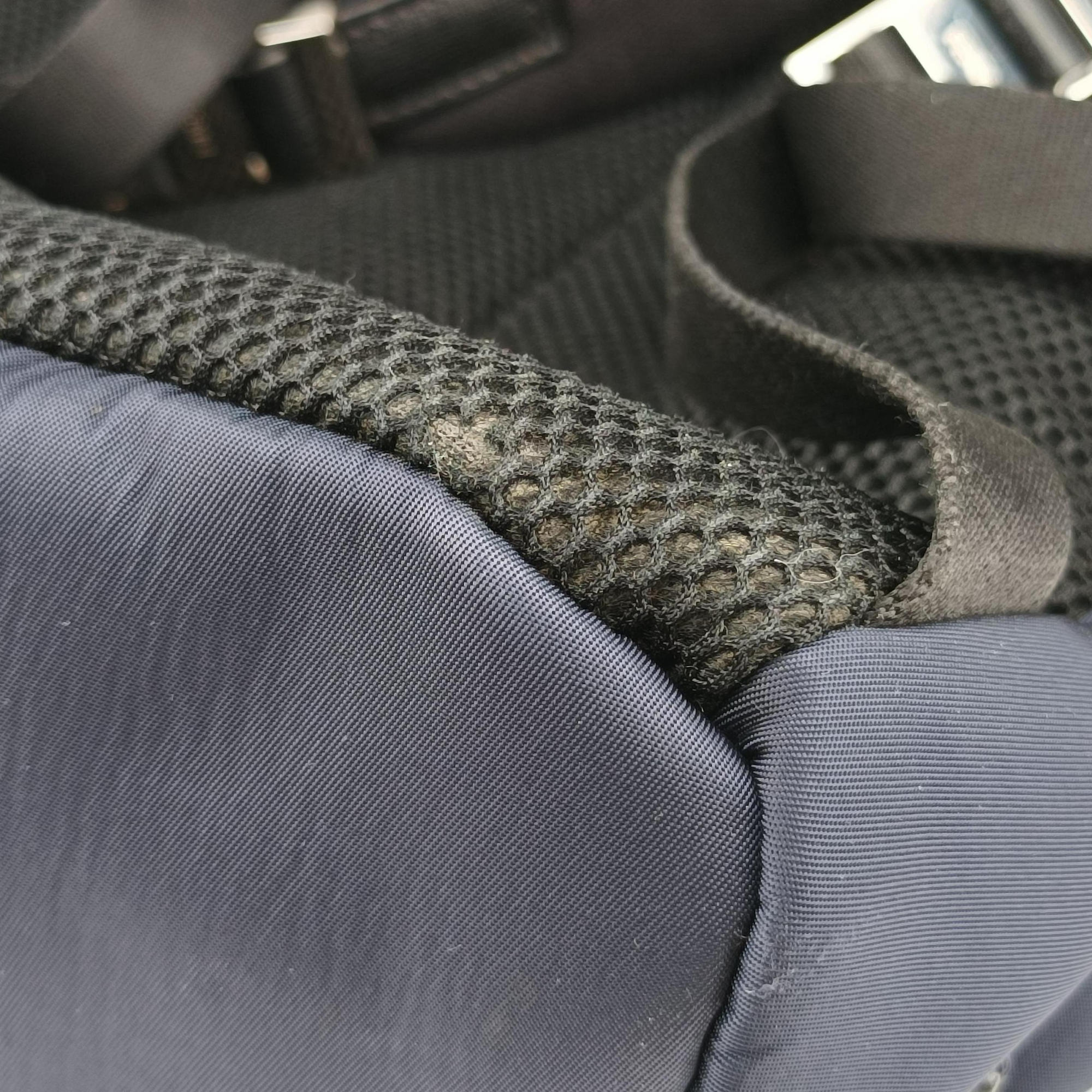 Secondhand Fendi monster bag bugs Navy xMulticolour Nylon x leather 7VZ012 backpack/rucksack | stylenewstar
