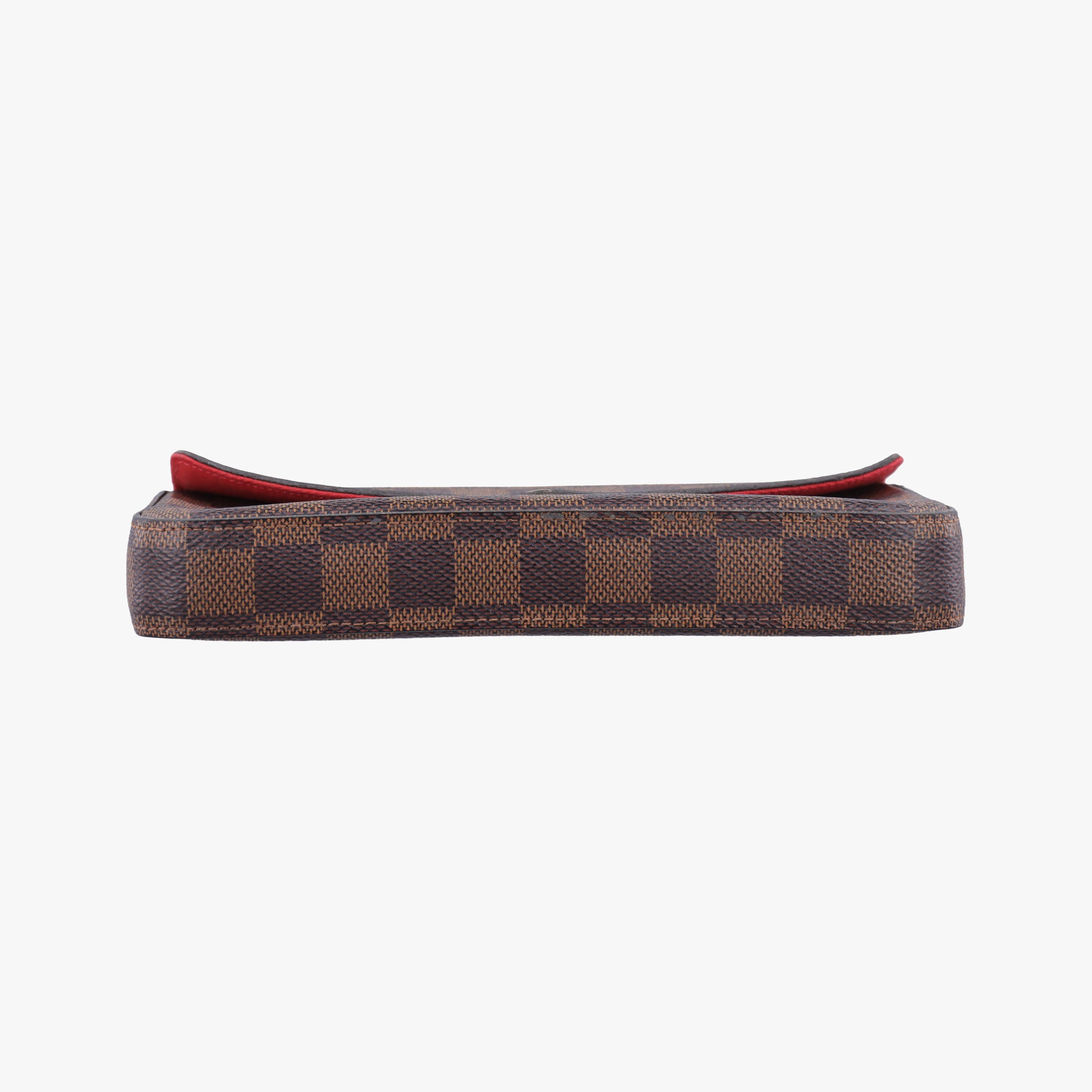 Pre-owned Louis Vuitton Pochette Felicie Ebene Damier canvas N63032 shoulderbag | stylenewstar