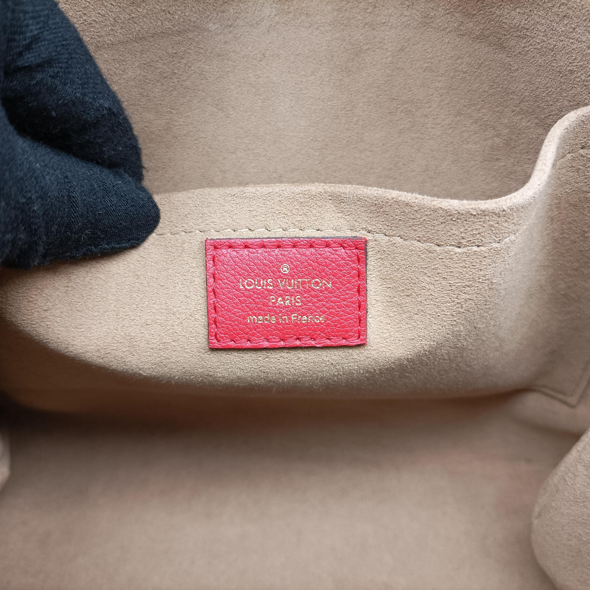 Pre-owned Louis Vuitton MARIGNAN Brown×COQUELICOT Monogram Canvas×calf leather M44286 shoulderbag | stylenewstar