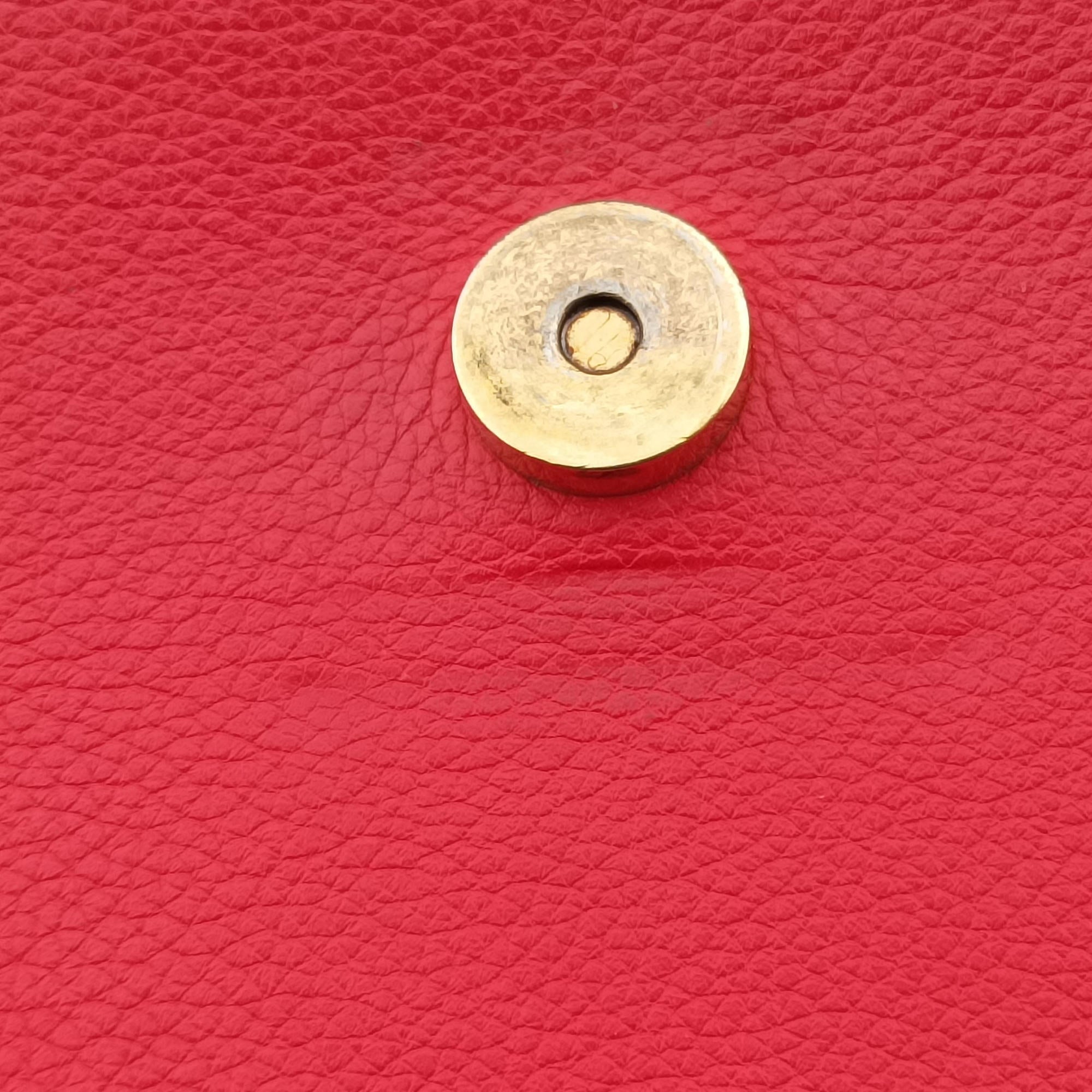 Pre-owned Louis Vuitton MARIGNAN Brown×COQUELICOT Monogram Canvas×calf leather M44286 shoulderbag | stylenewstar