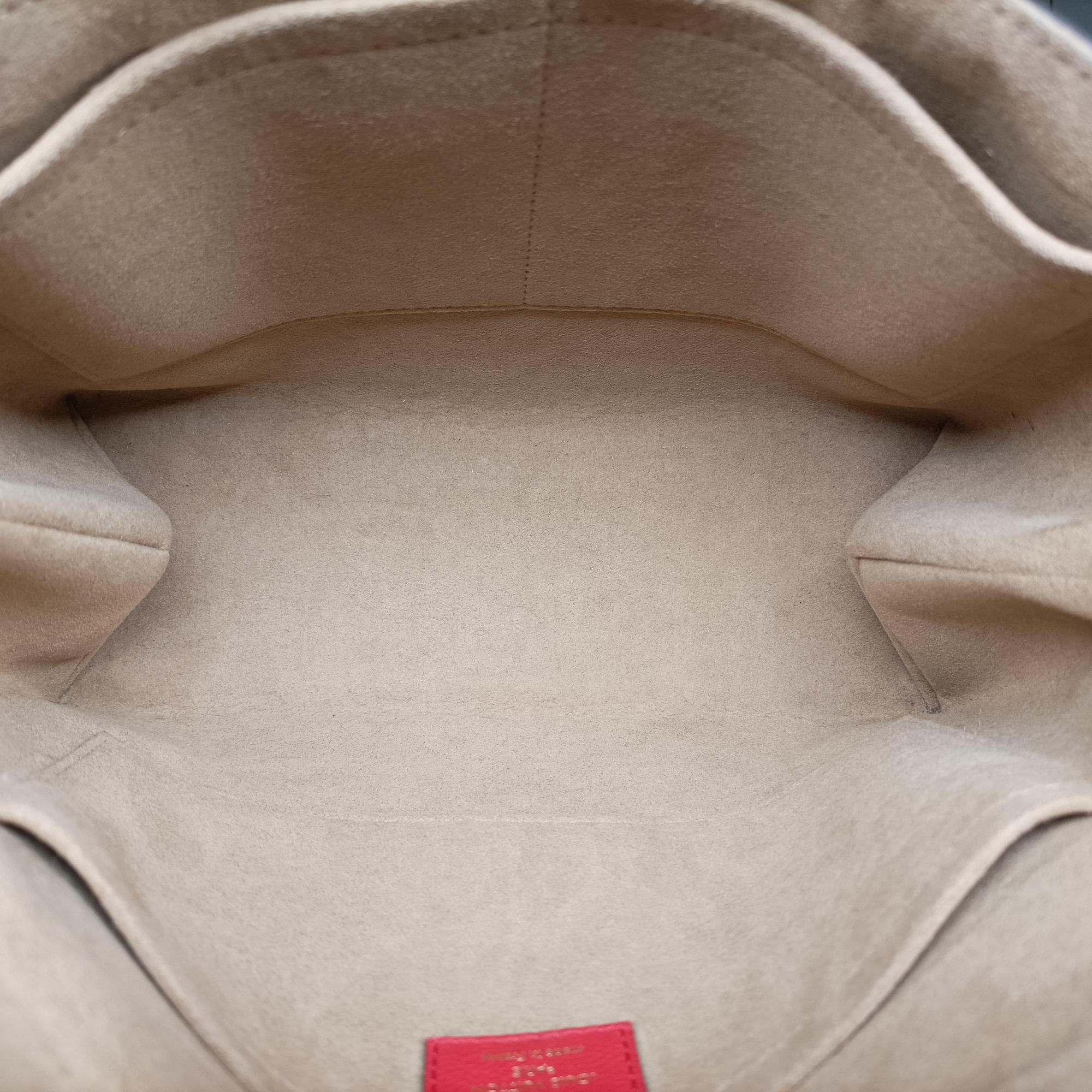 Pre-owned Louis Vuitton MARIGNAN Brown×COQUELICOT Monogram Canvas×calf leather M44286 shoulderbag | stylenewstar